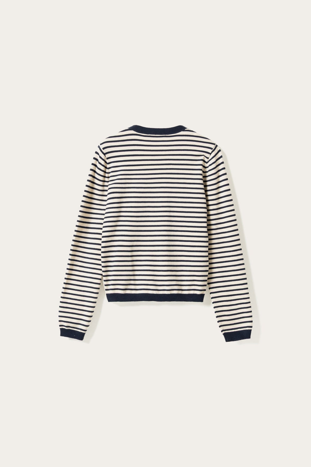 N-Marg Strickjacke Dannia Blau Gestreift