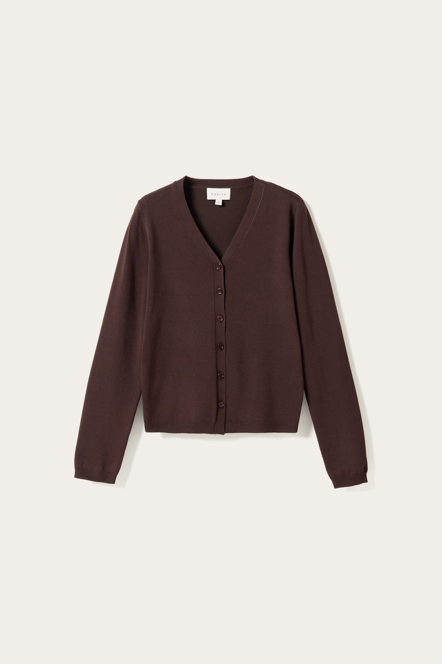 N-Marg Strickjacke Schokolade