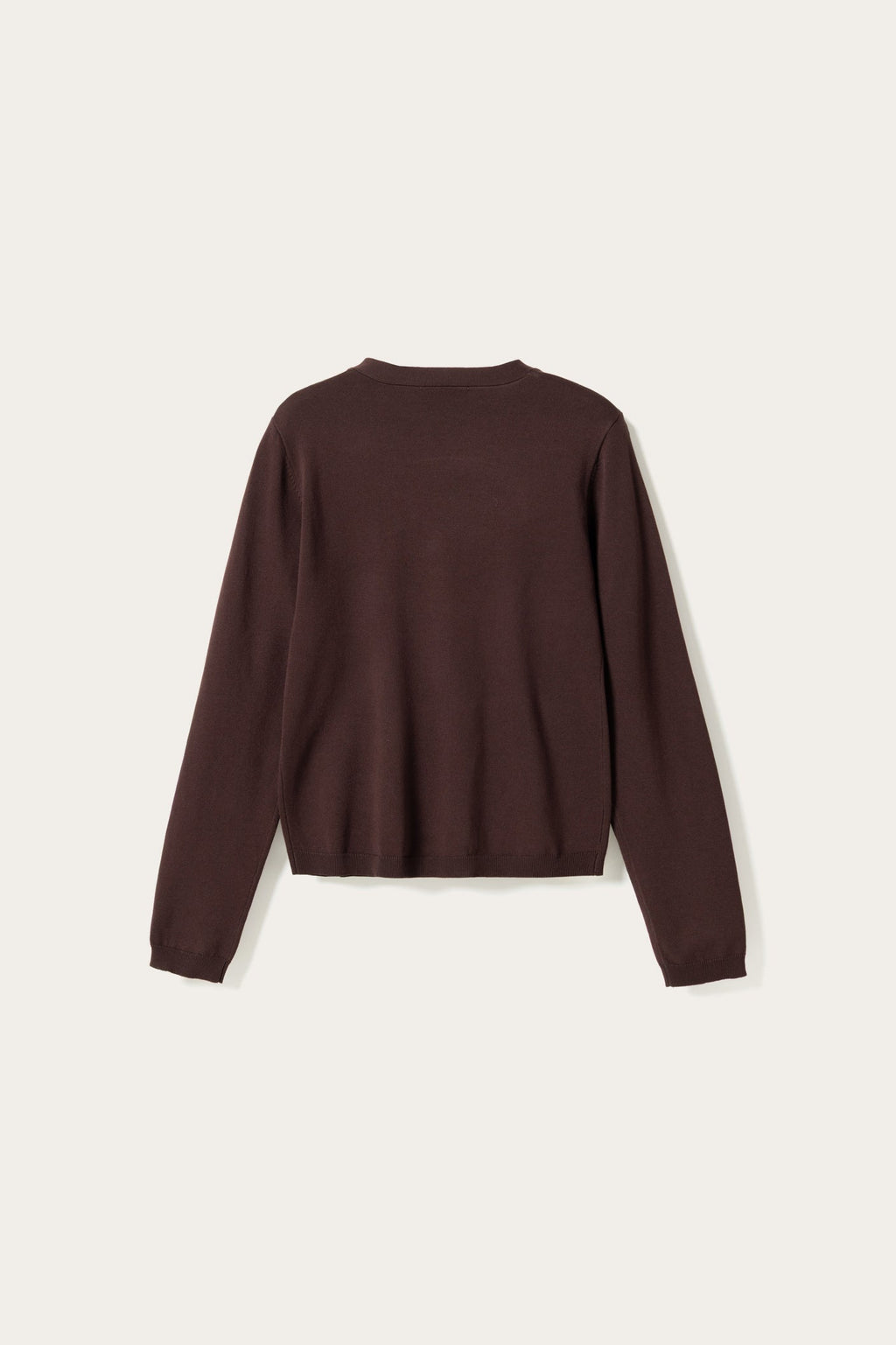 N-Marg Strickjacke Schokolade