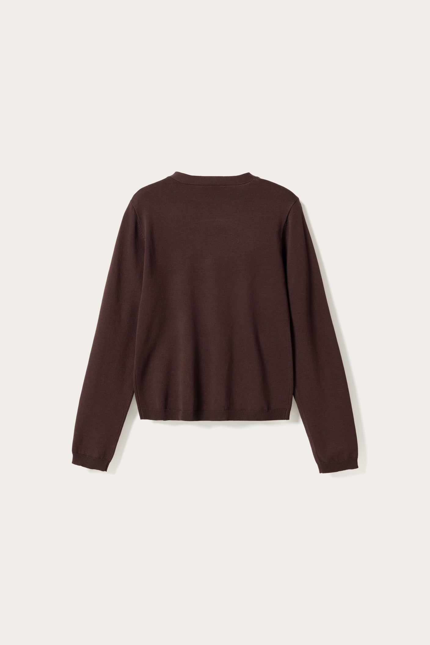 N-Marg Strickjacke Schokolade