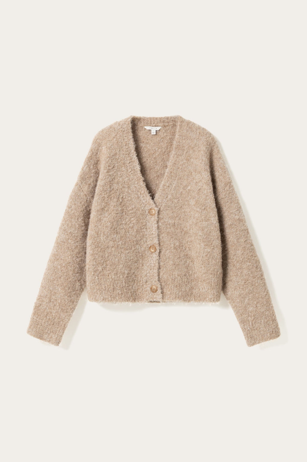 N-Mertis Strickjacke Sand