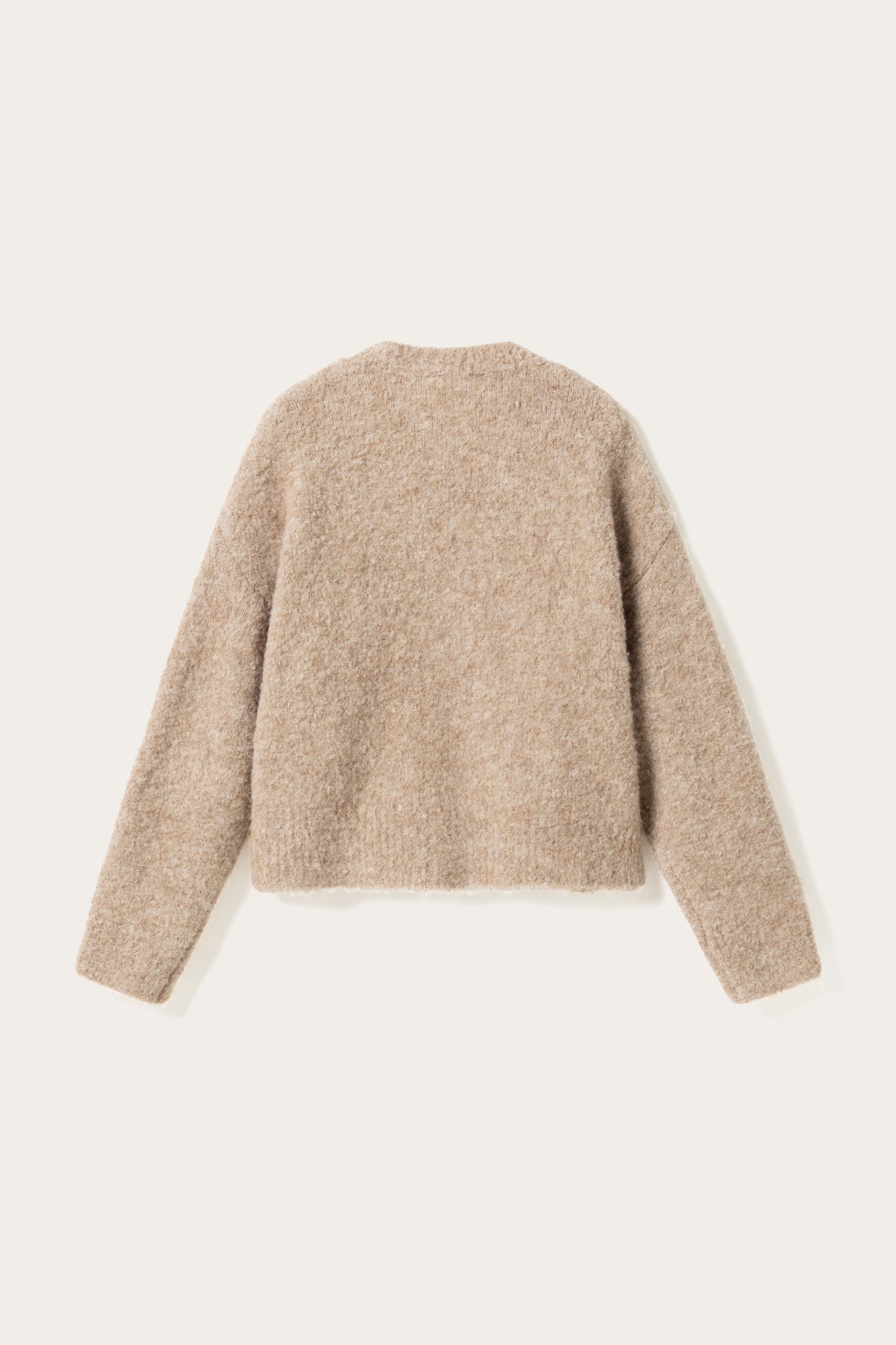 N-Mertis Strickjacke Sand