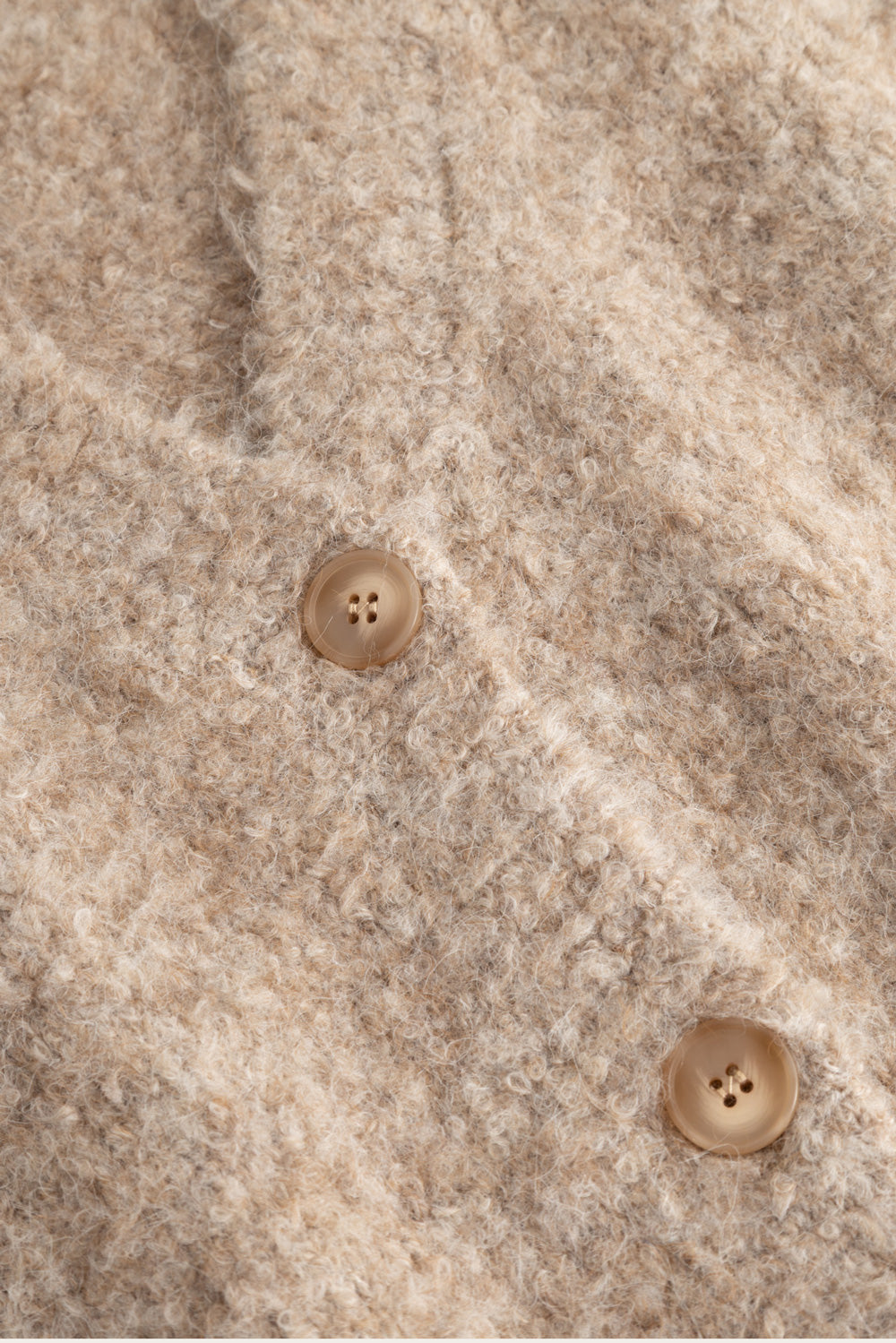 N-Mertis Strickjacke Sand