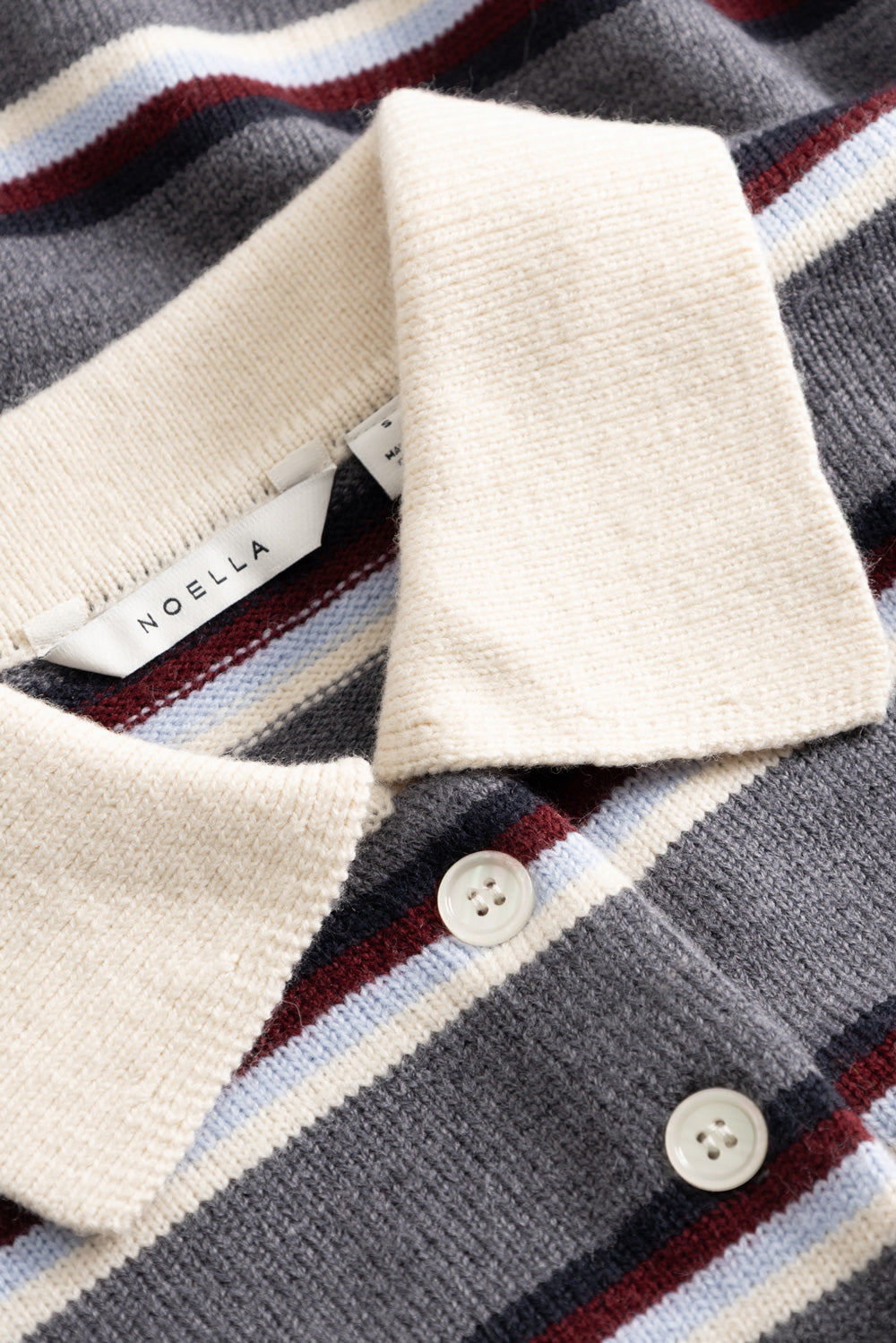 N-Merryll Knit Delissa Grey Stripe