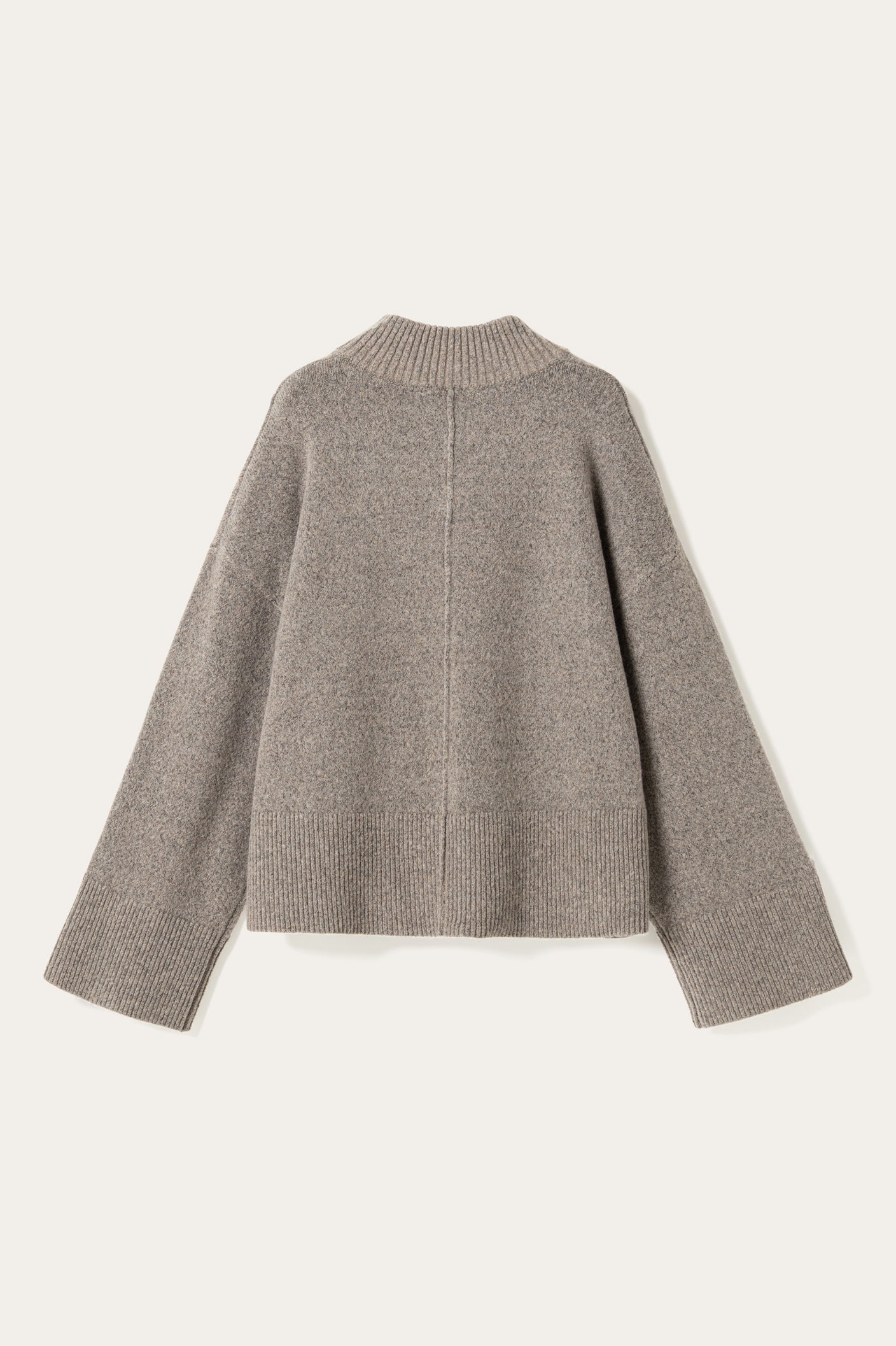 N-Maidie Knit Dark Sand Melange