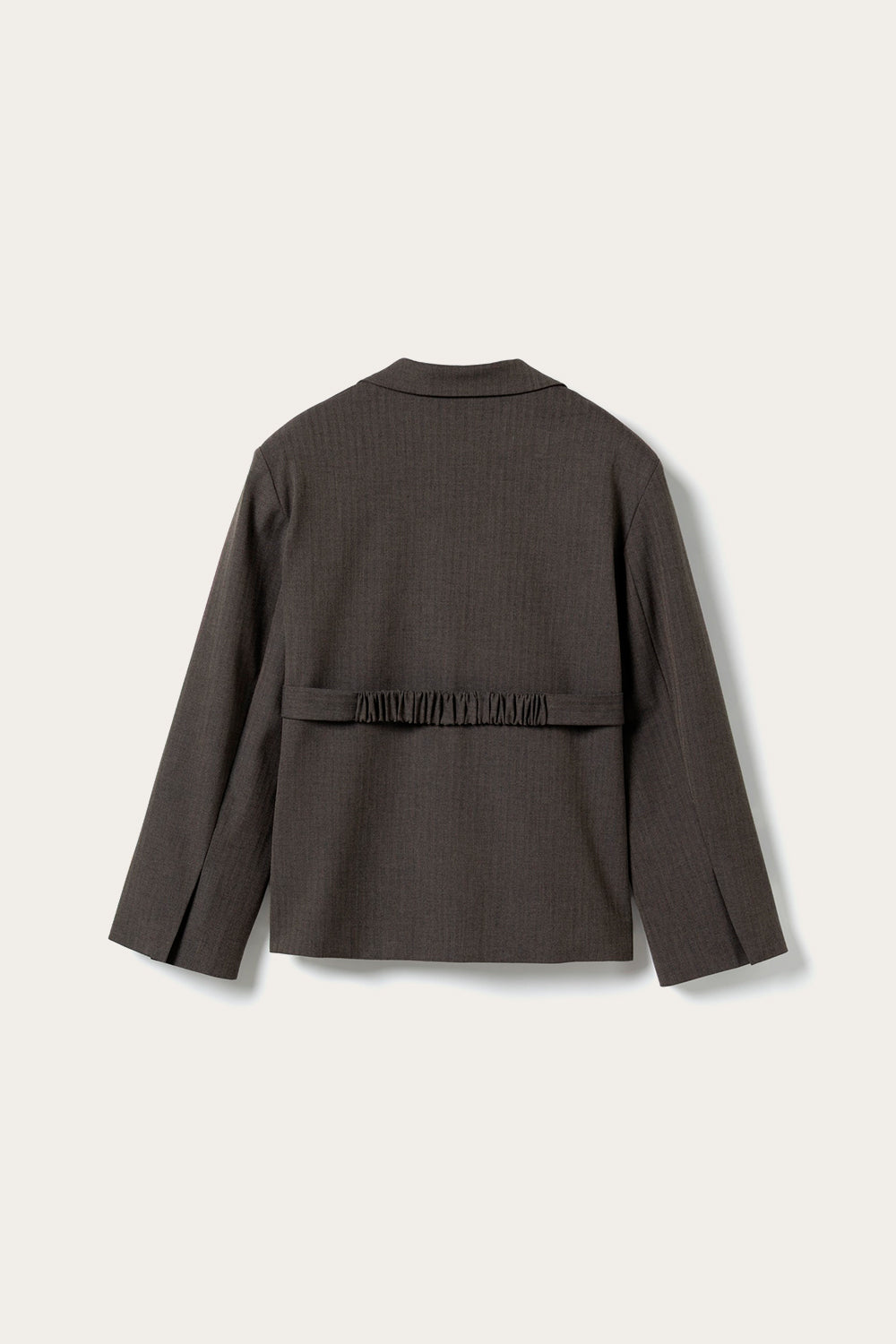 N-Marice Blazer Braun Fischgrätmuster
