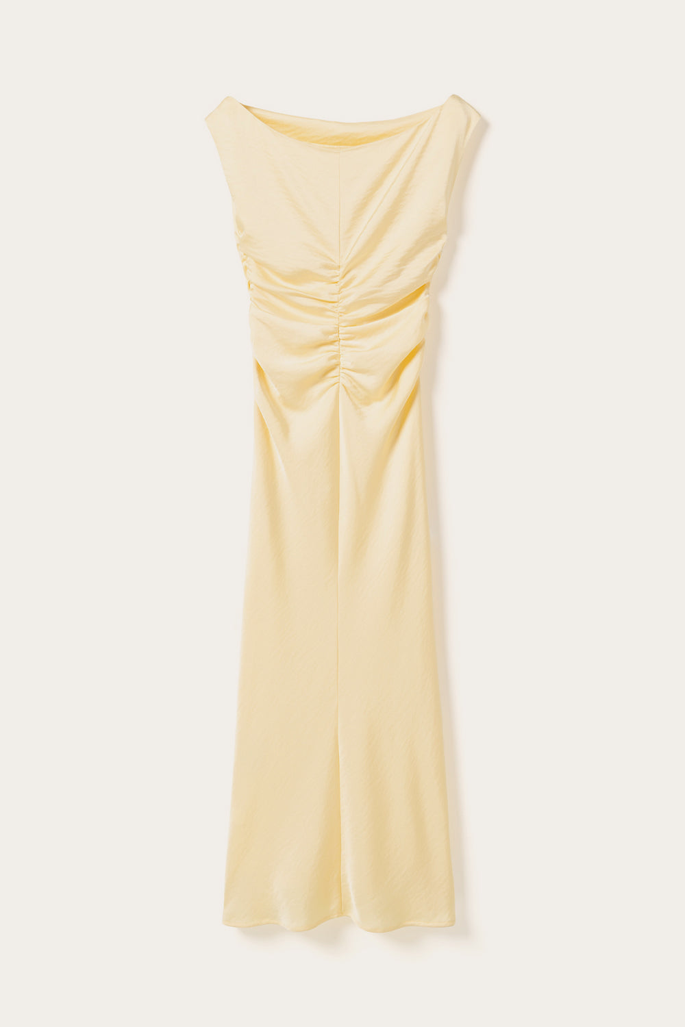 N-Mignonette-Kleid Hellgelb