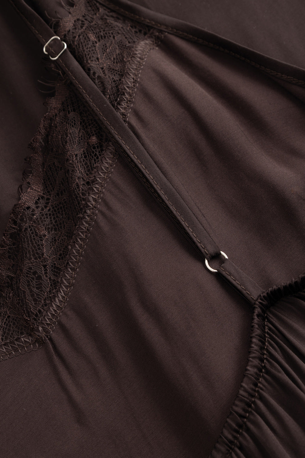 N-Marwa Kleid Kupferbraun