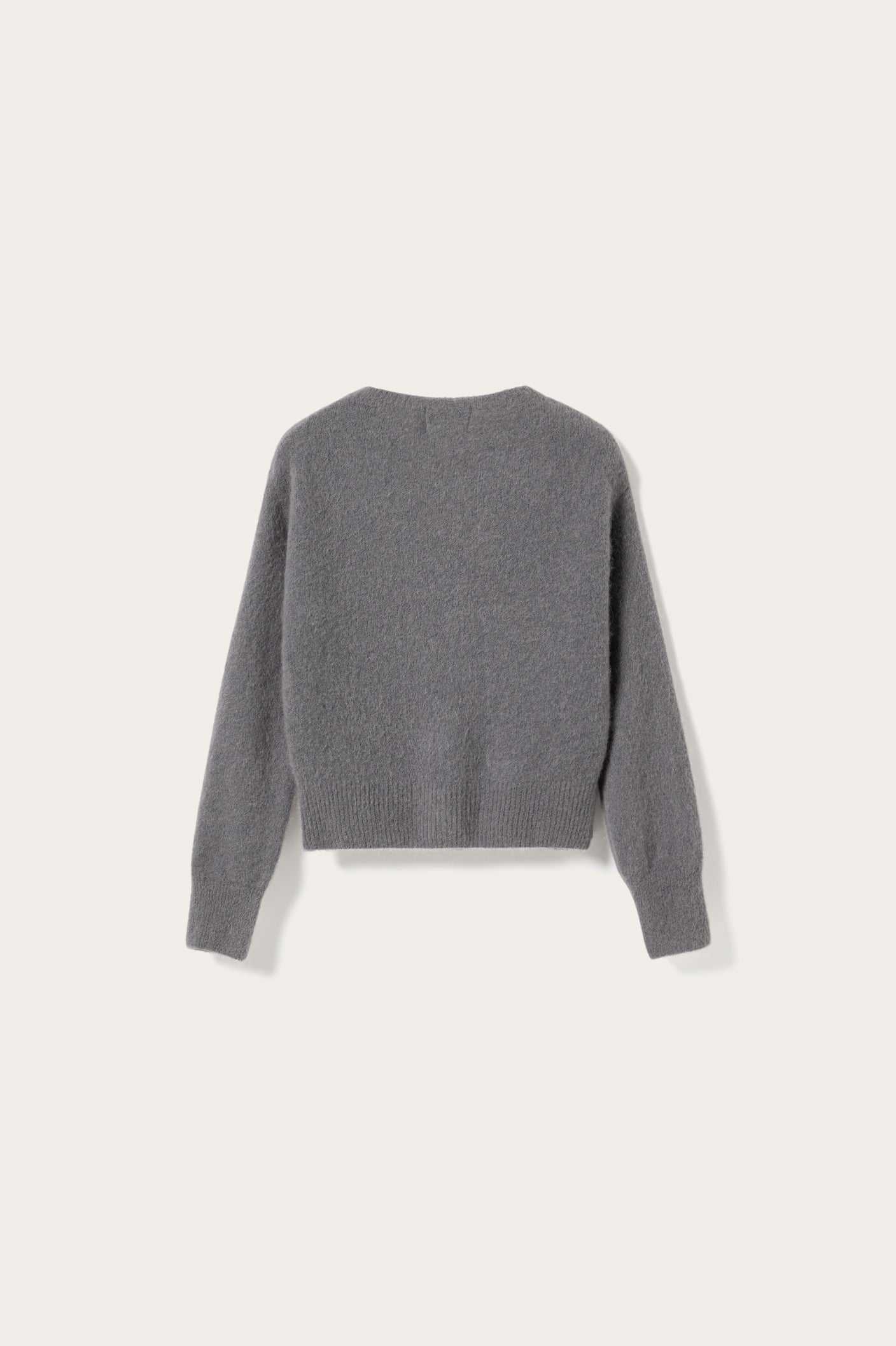 N-Anya Strick-Cardigan Dunkelgrau Mel.
