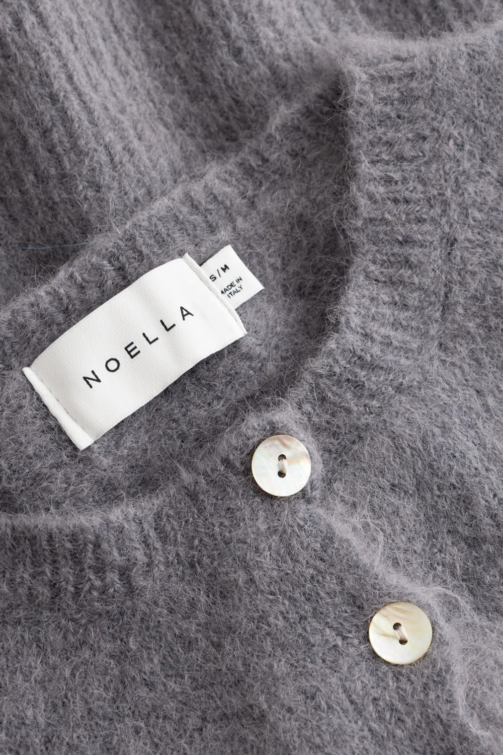 N-Anya Strick-Cardigan Dunkelgrau Mel.