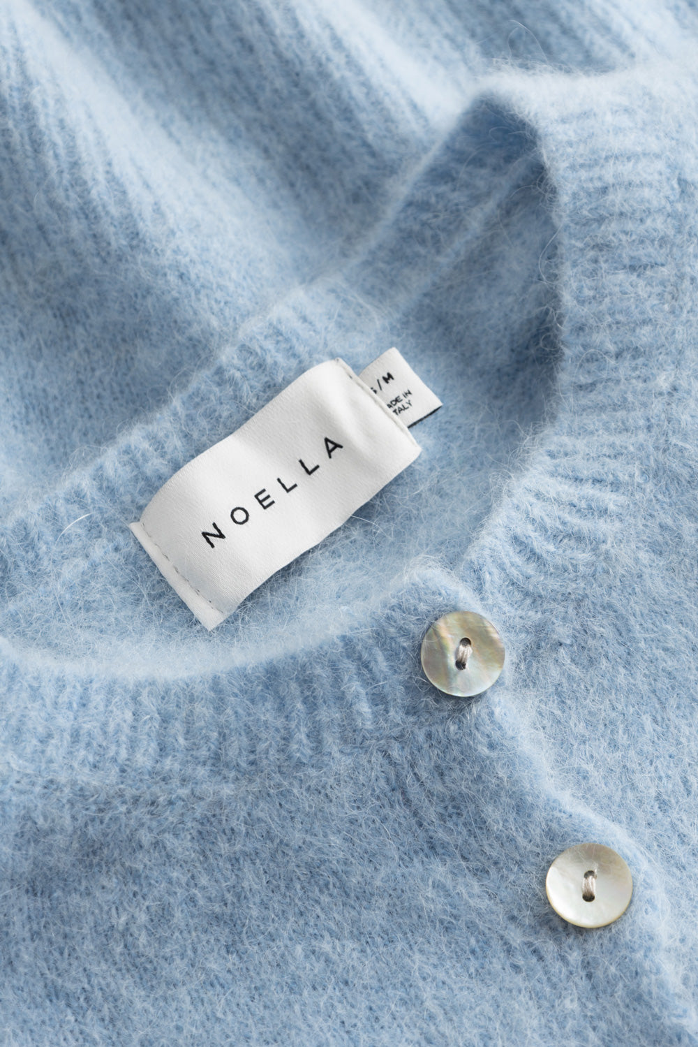 N-Anya Strickjacke Himmelblau