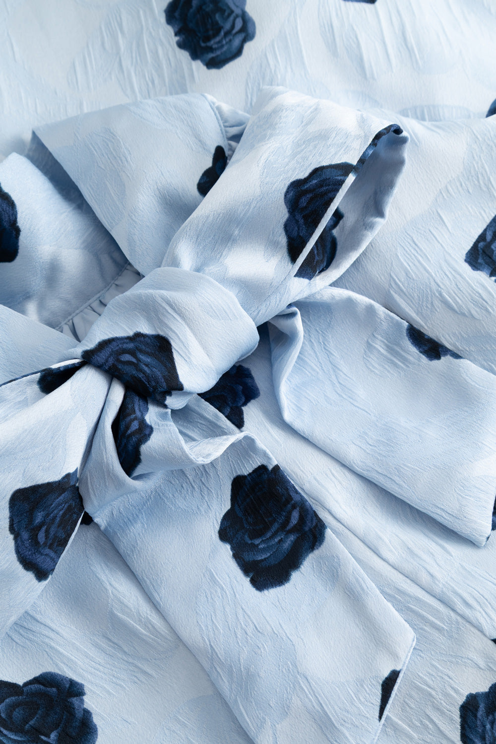 N-Lorenia Kleid Delice Blue Print