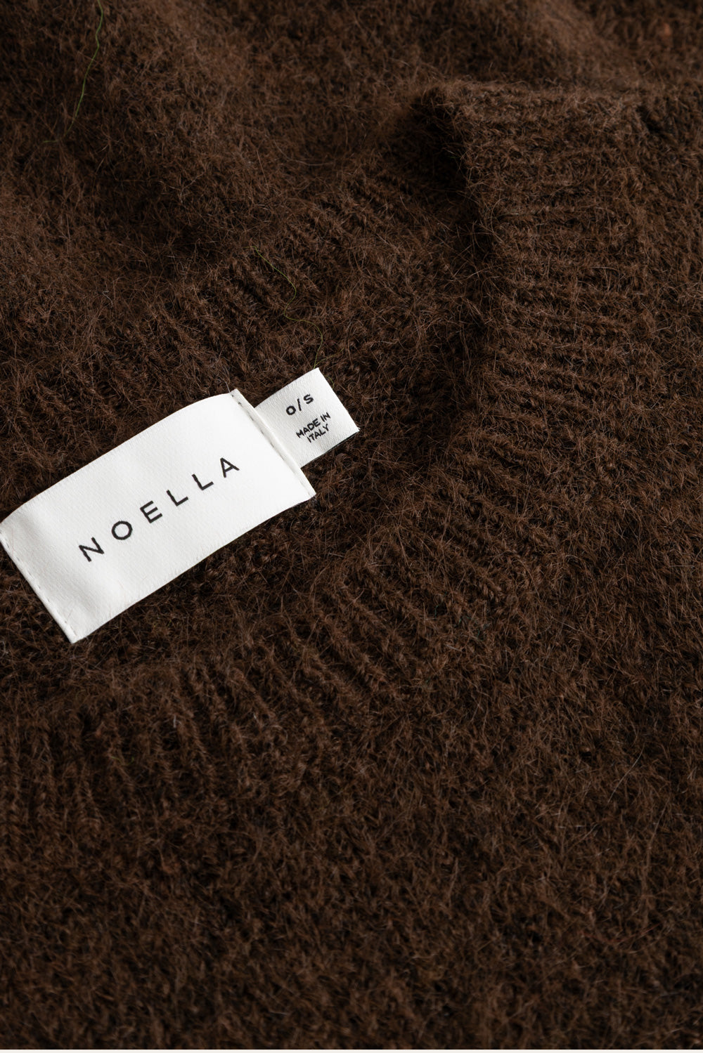 N-Mafalda Strick Schokolade