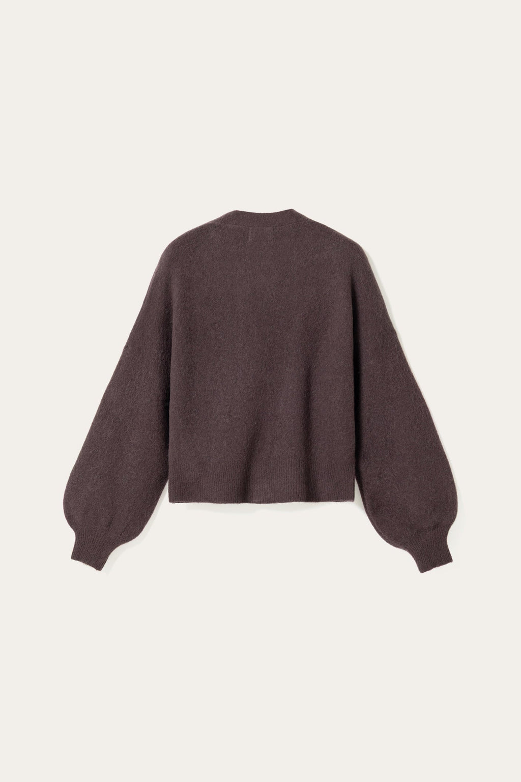 N-Morene Knit Cardigan Chocolate