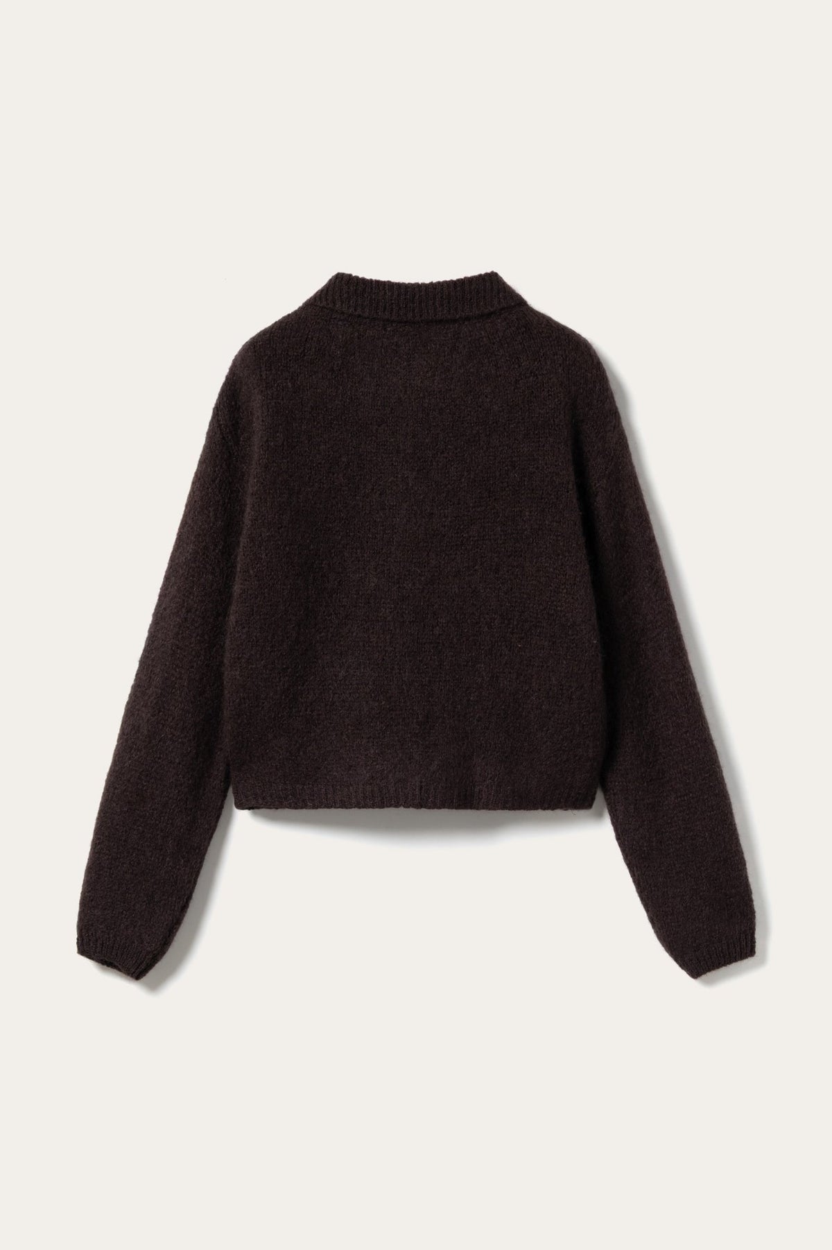 N-Makana Strickjacke Schokobraun
