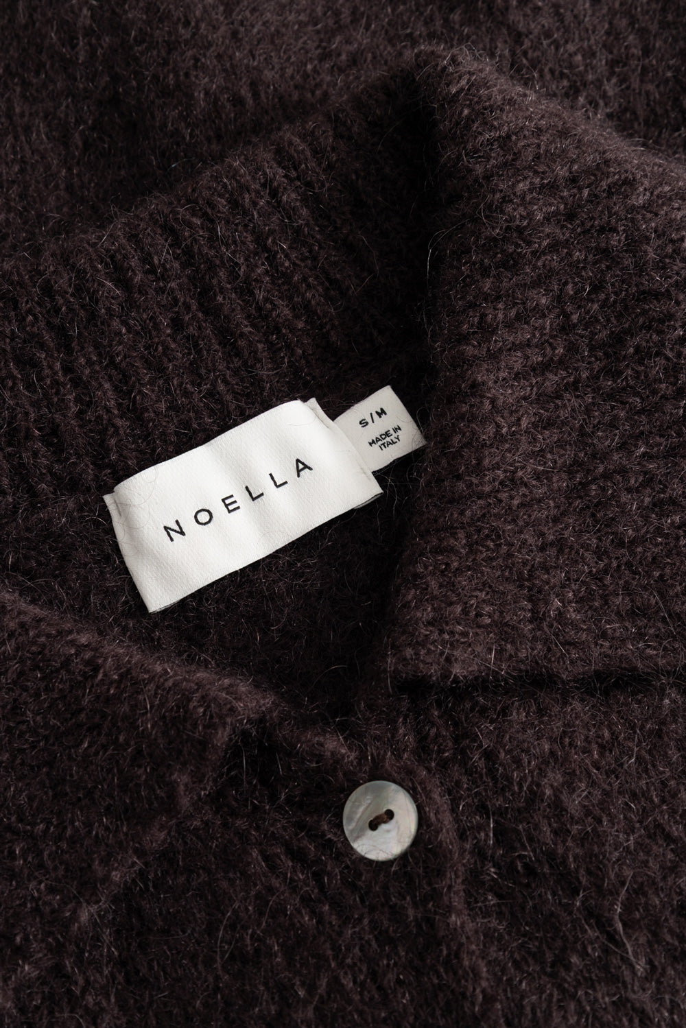 N-Makana Strickjacke Schokobraun