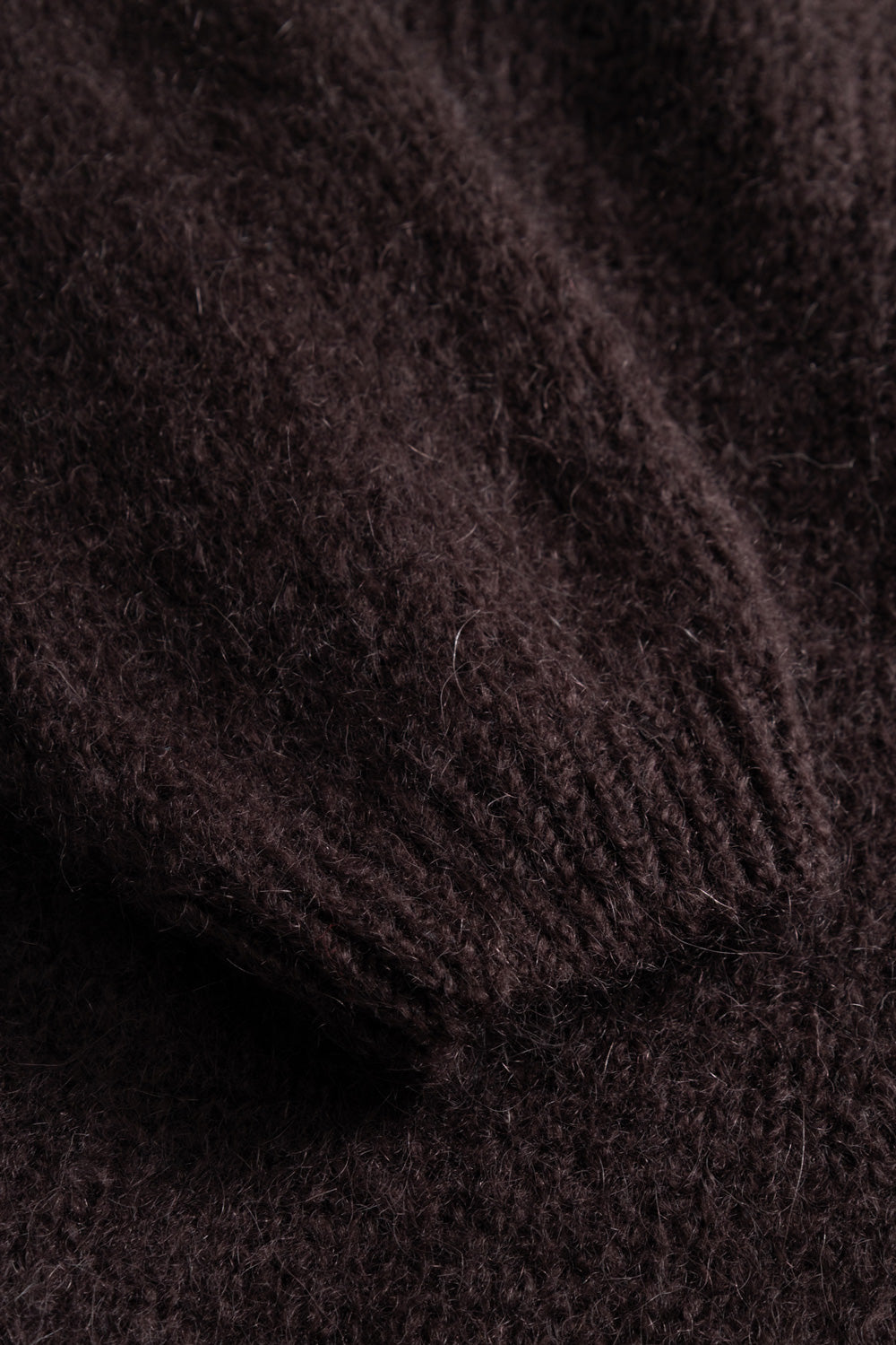 N-Makana Strickjacke Schokobraun