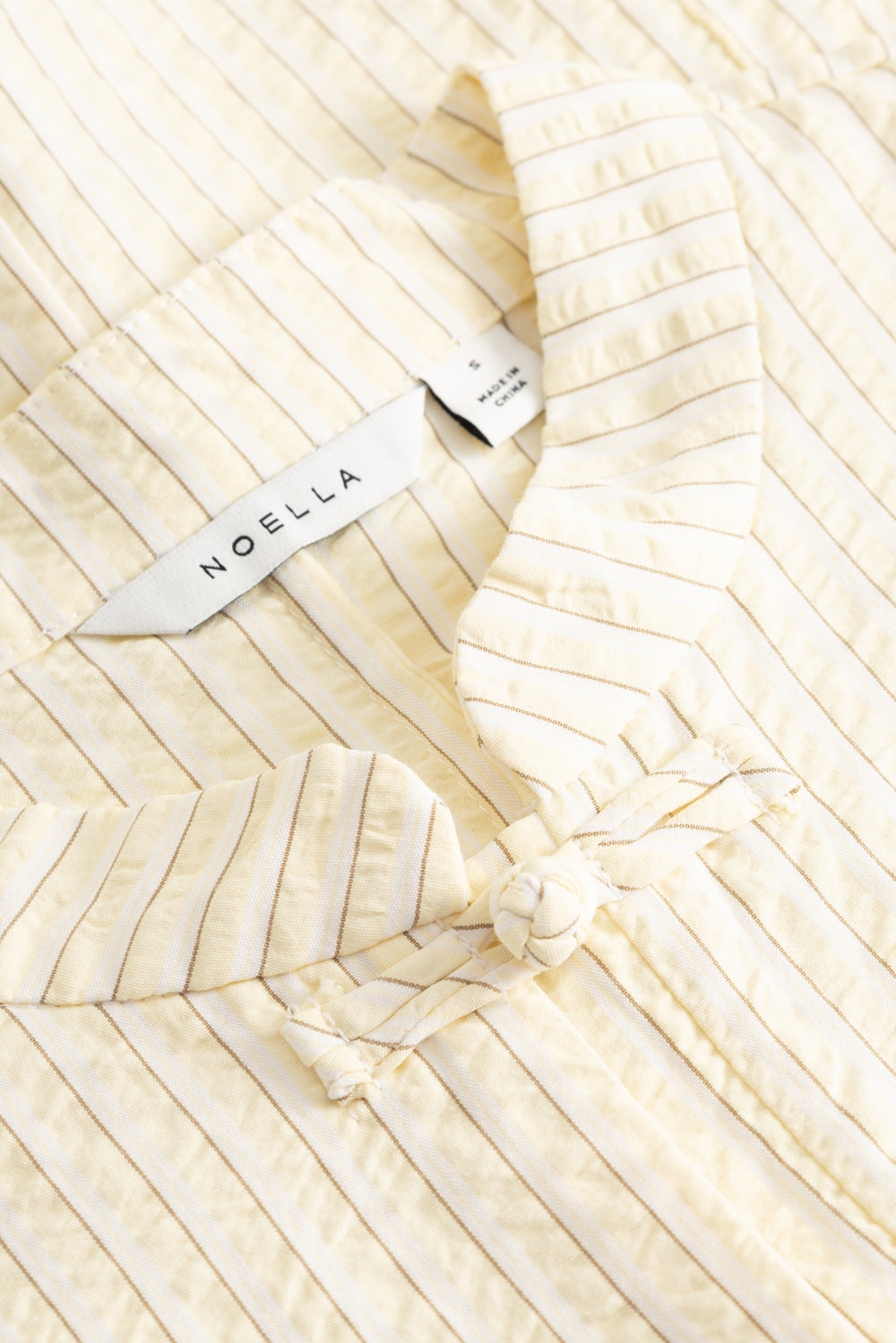 N-Norma Bluse Etta Butter Stripe
