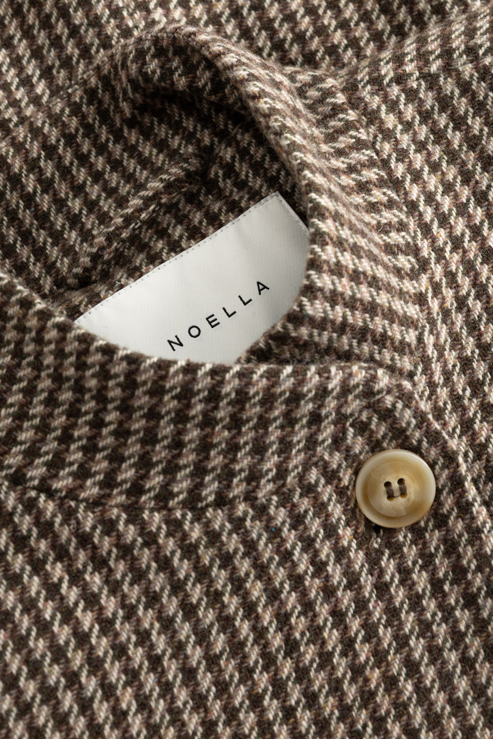 N-Monique Blazer Delphia Braun Kariert