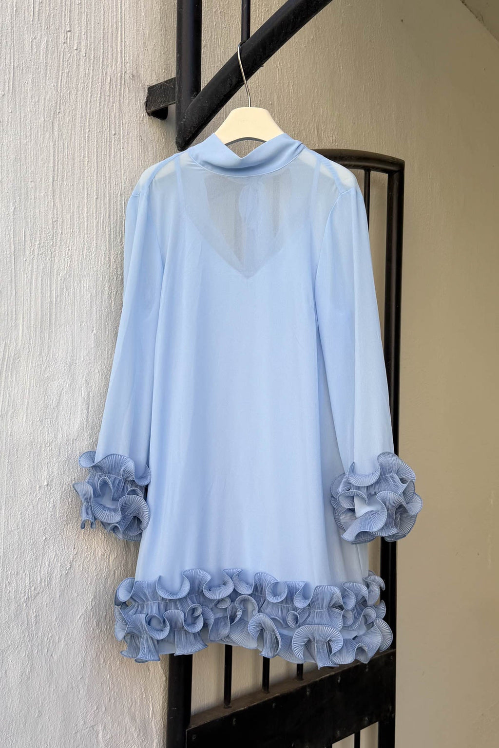 Latania Kleid Himmelblau