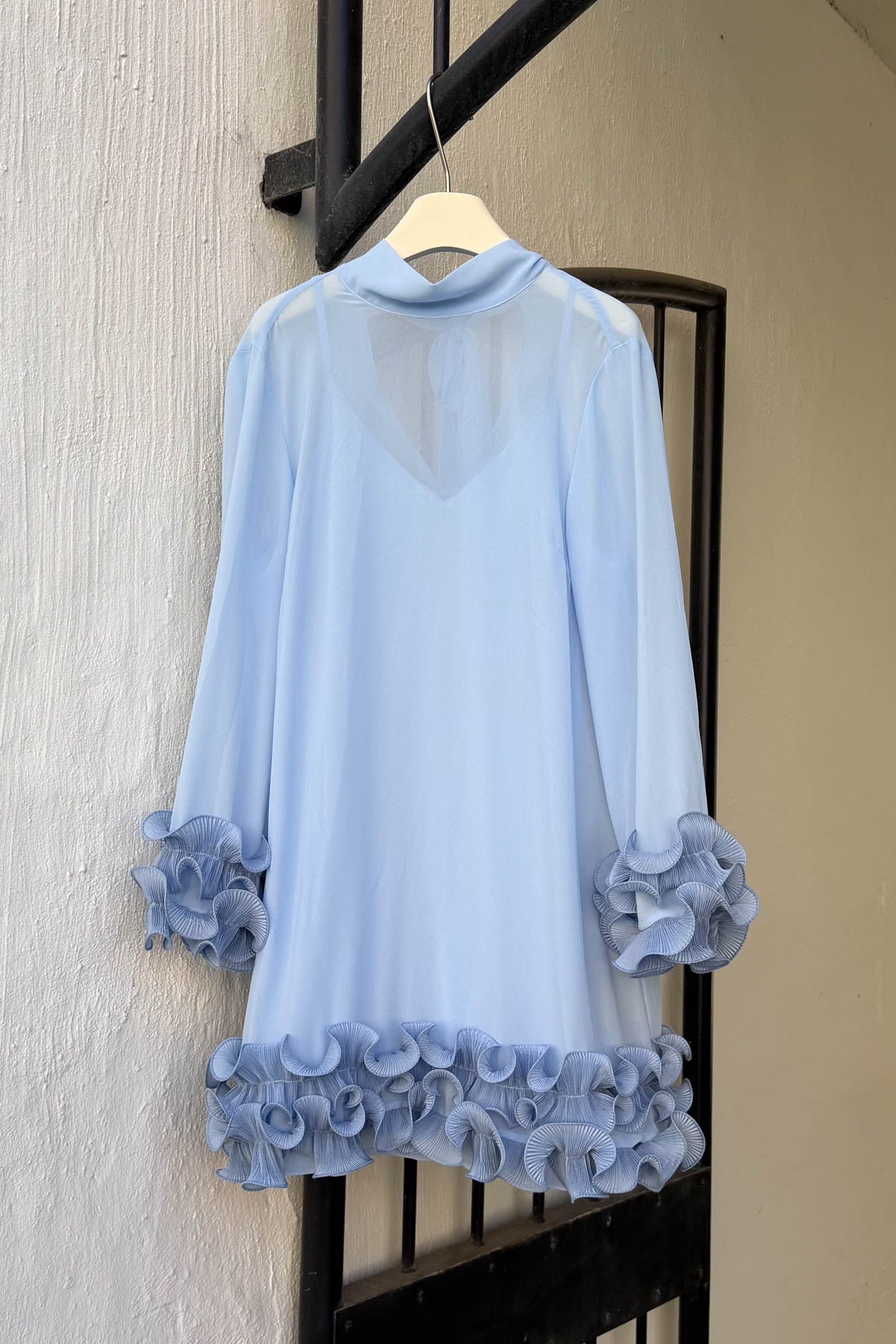 Latania Kleid Himmelblau