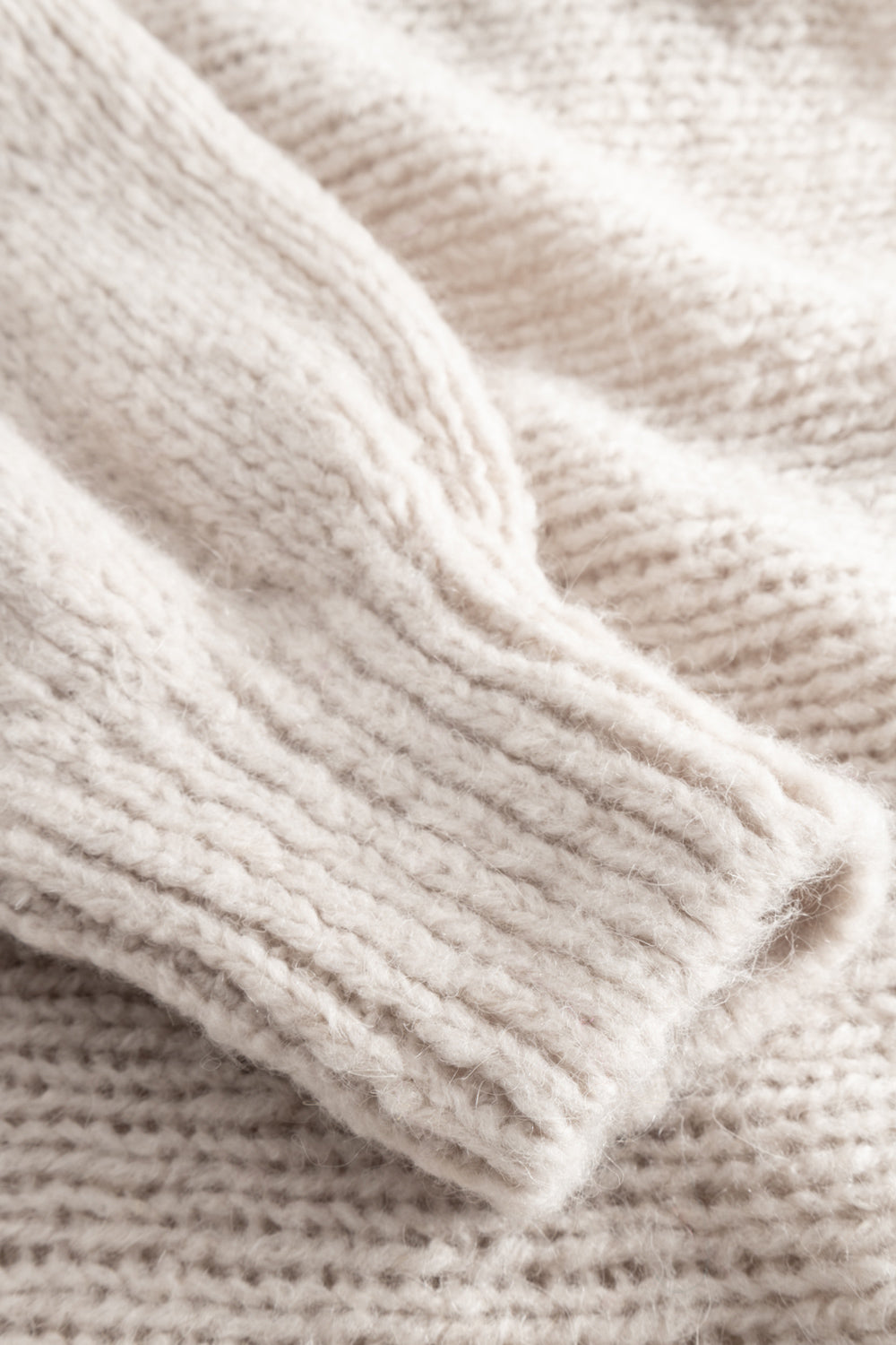 Fora Strickjacke Sand