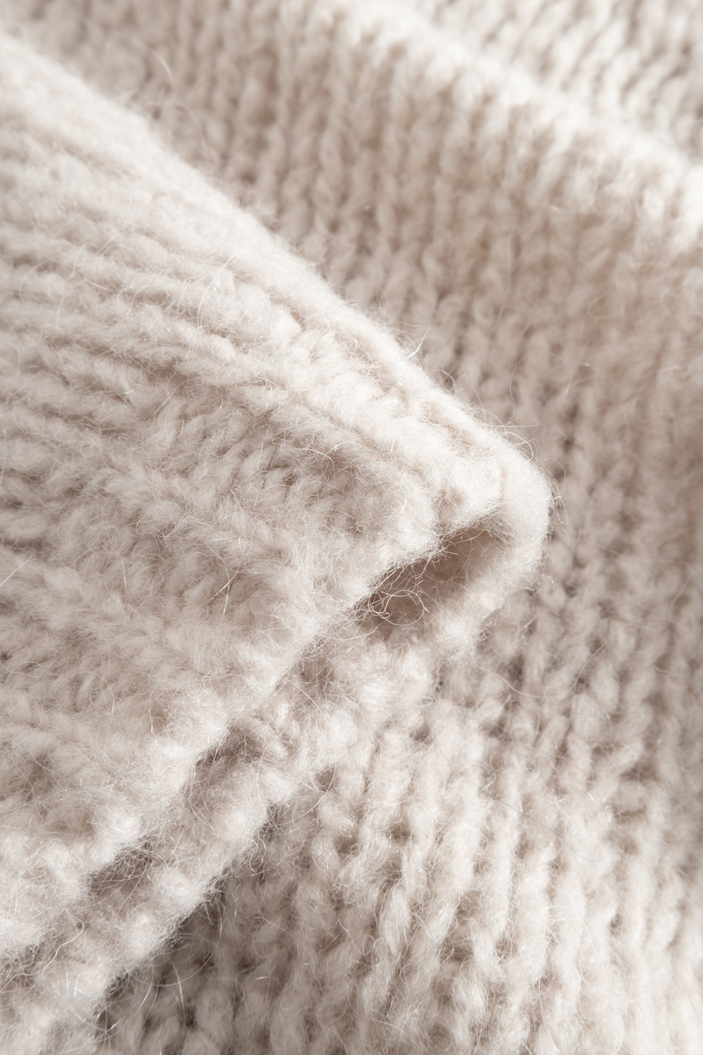 Fora Strickjacke Sand