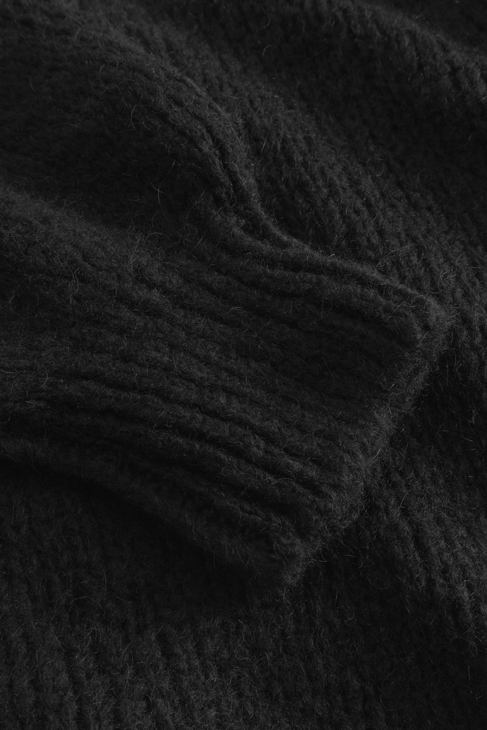 Fora Strickjacke Schwarz