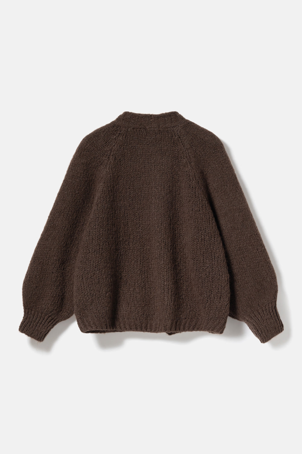 Fora Strickjacke Dunkelbraun