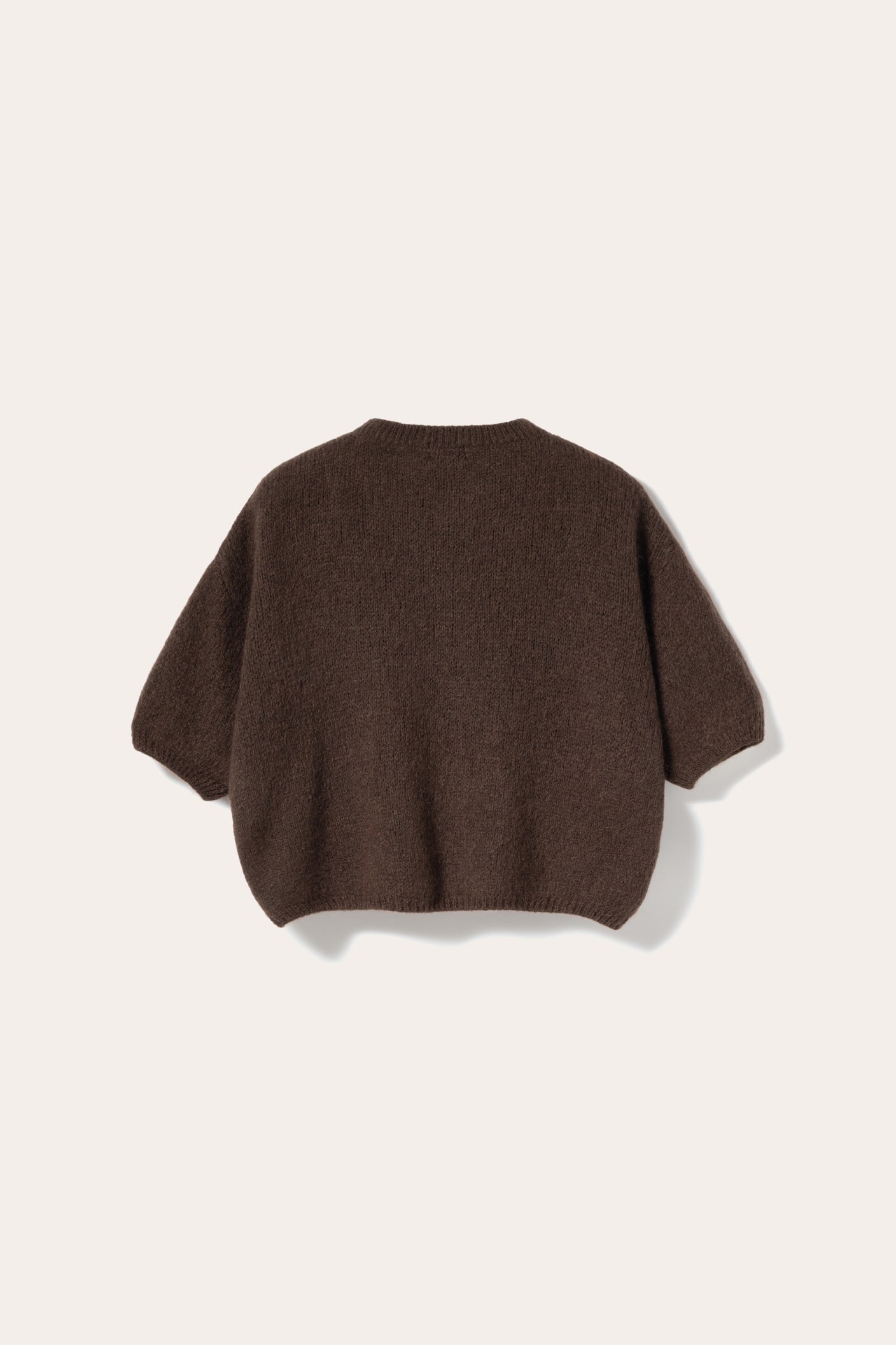 Mimi Strickpullover Dunkelbraun