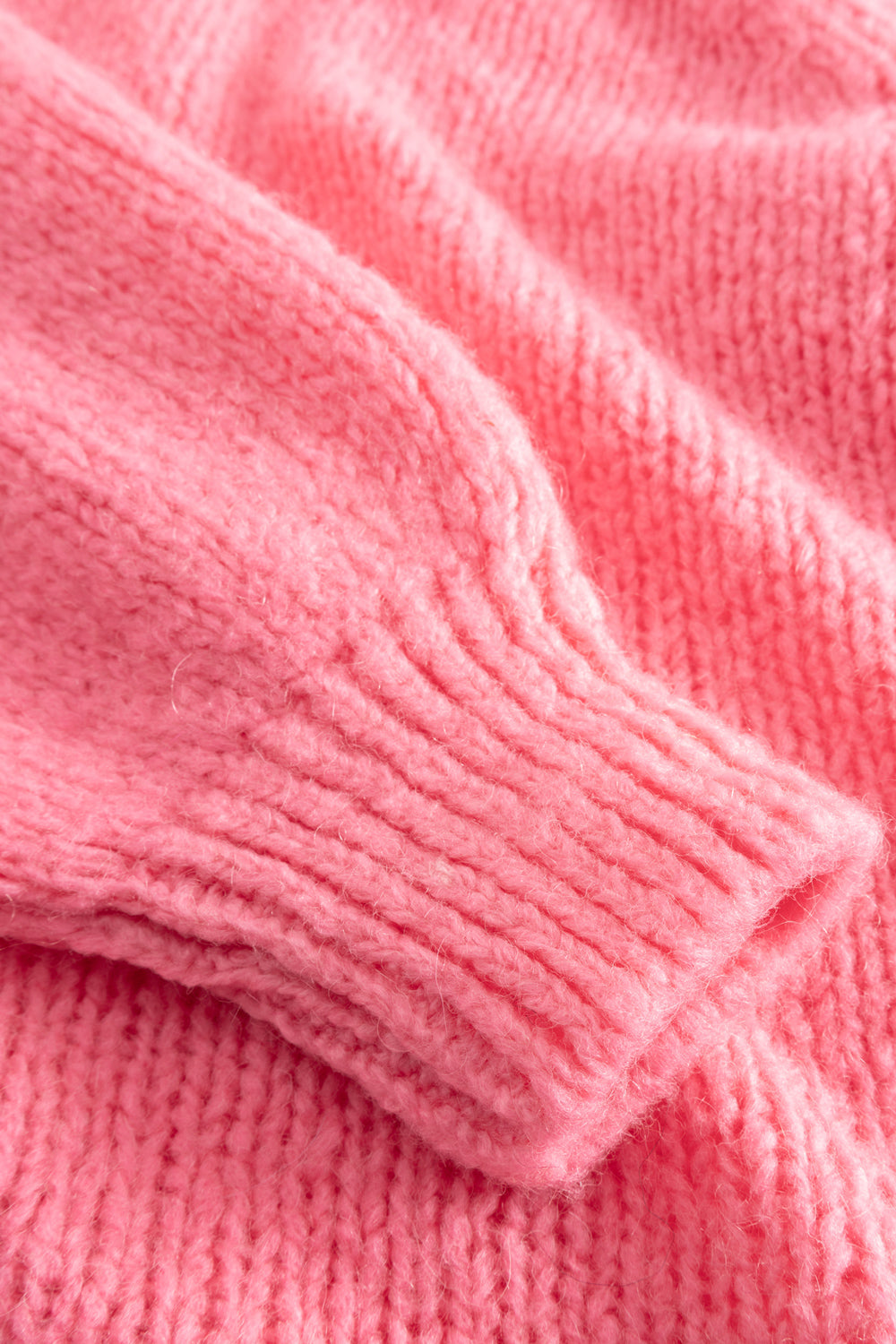 Fora Strickjacke Dunkelrosa