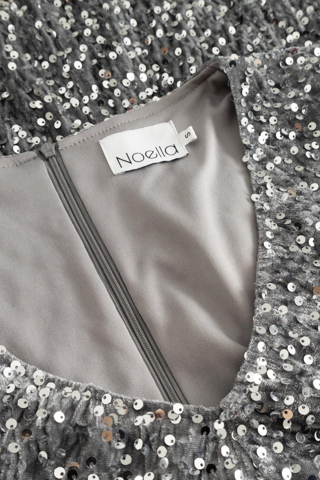Teagan SH Kleid Asphalt Silbergrau