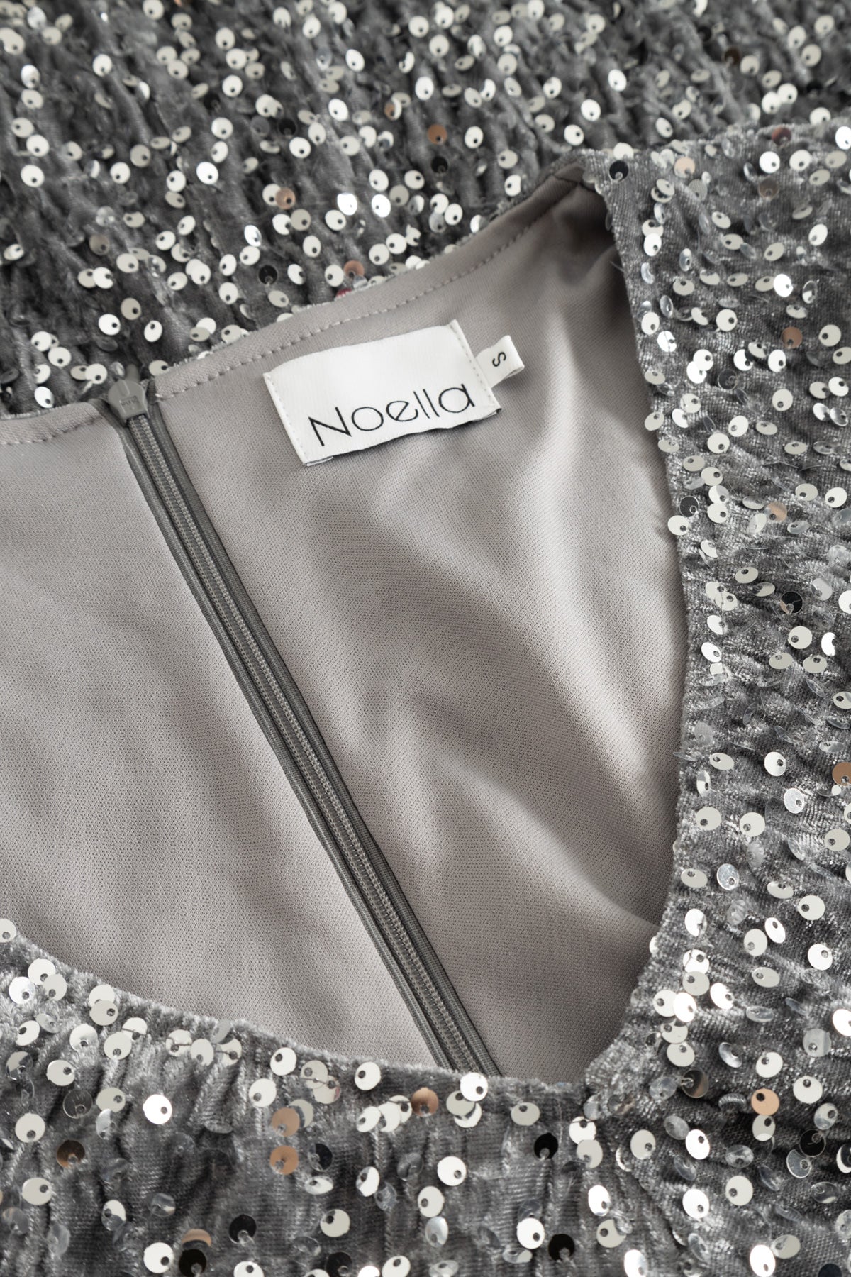 Teagan SH Kleid Asphalt Silbergrau