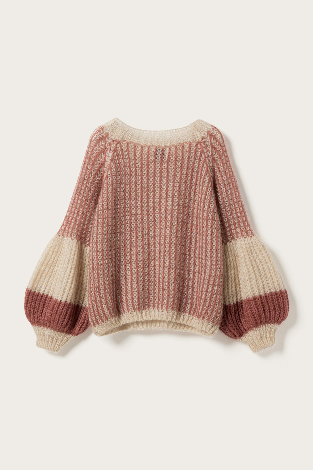 Liana Strickpullover Rosacreme