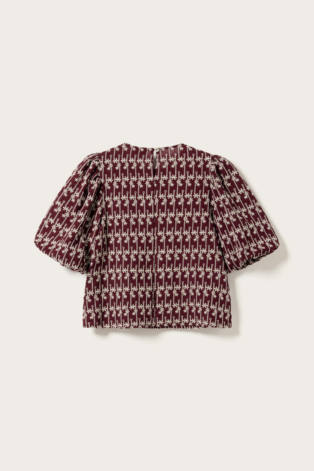 Shelly Bluse Dusty Mahagoni