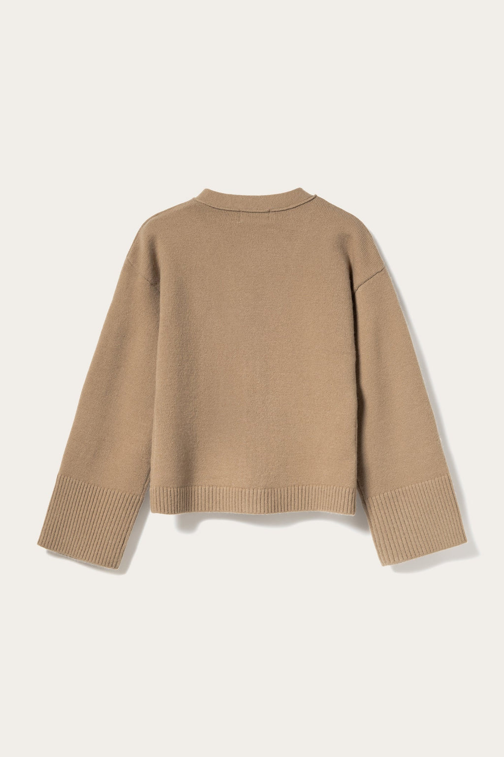 Lenyx Strickjacke Timber Brown Melange