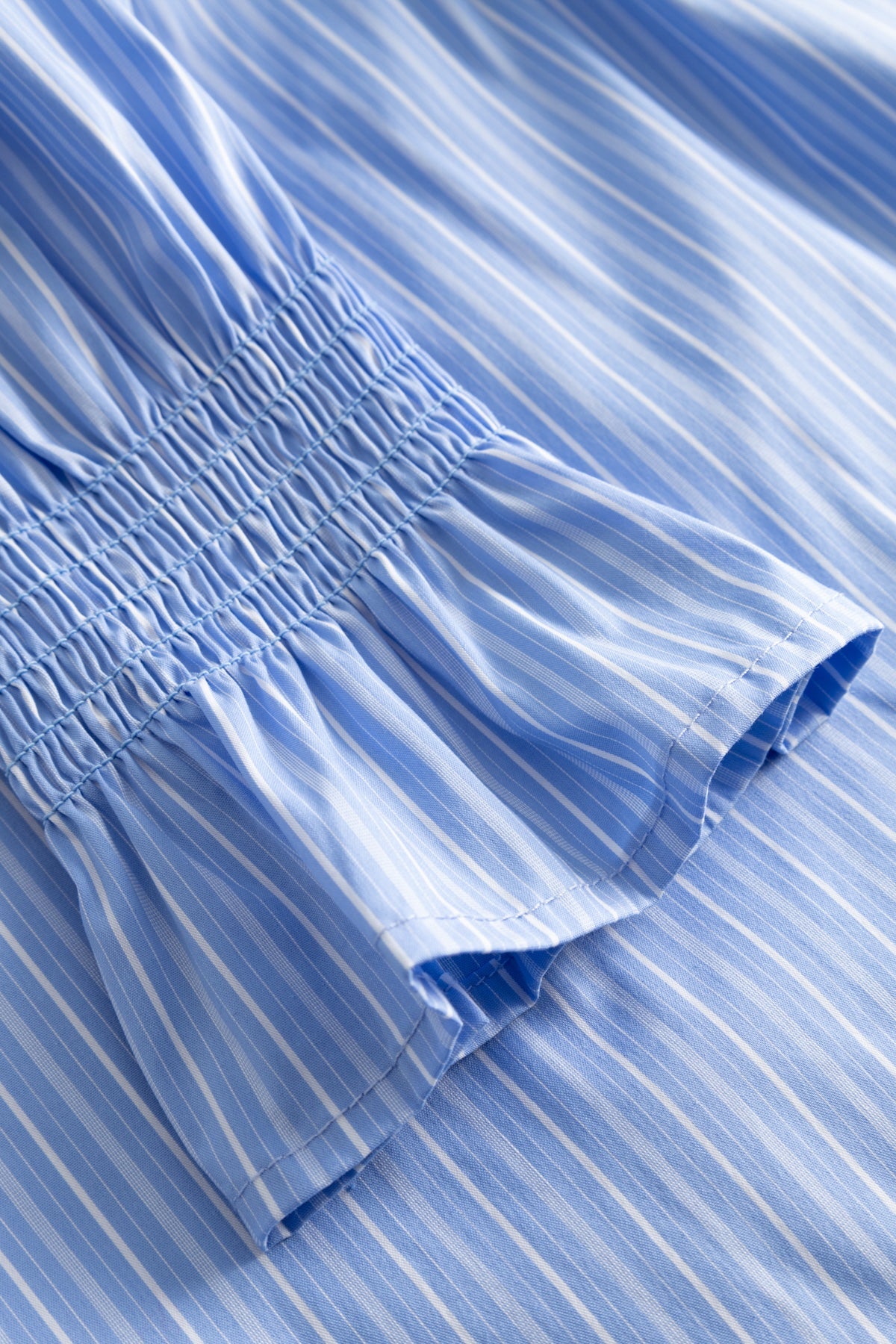 Lucina Bluse blau-weiß gestreift