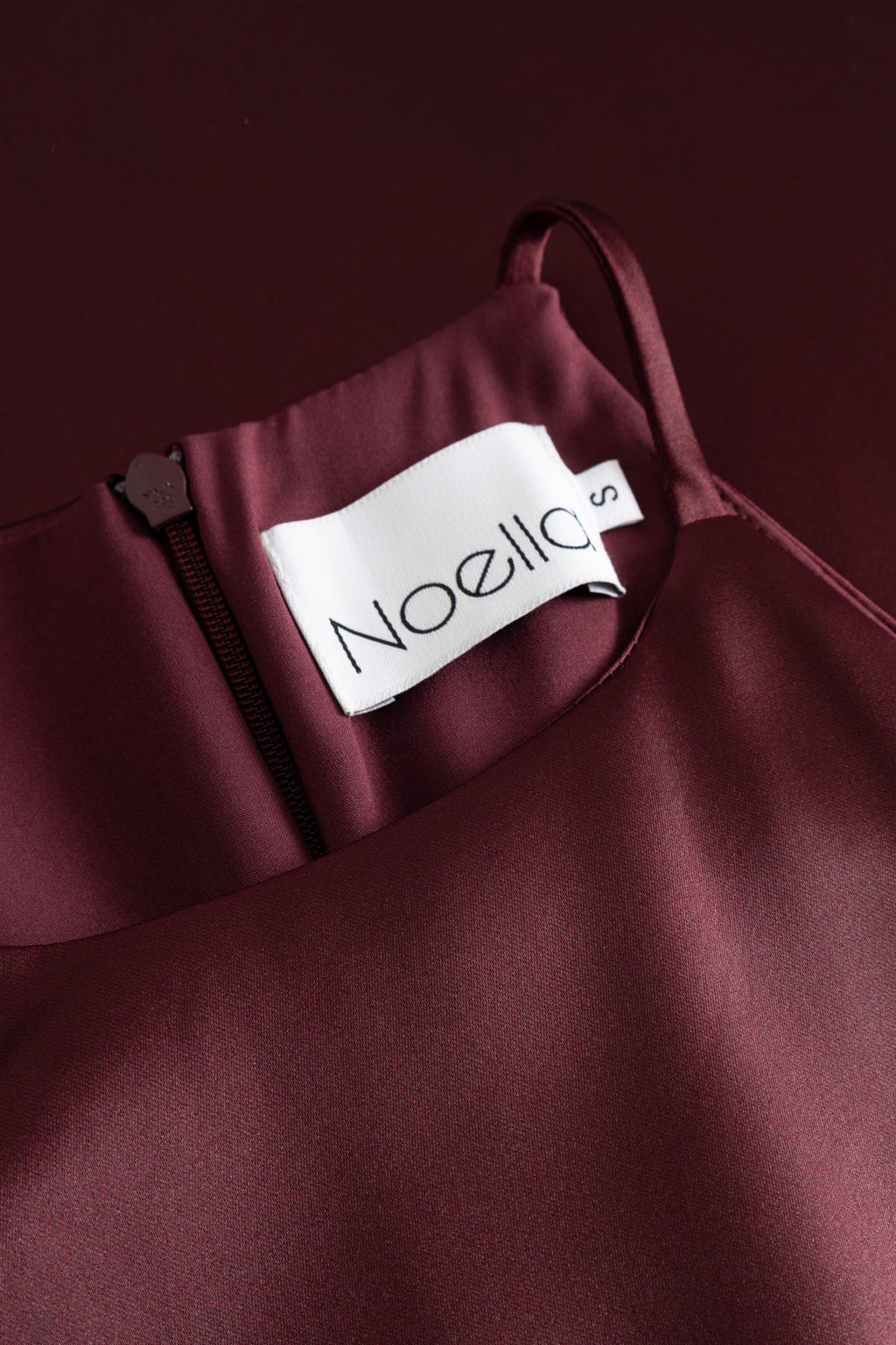 Kleid Lacie in Dusty Mahogany