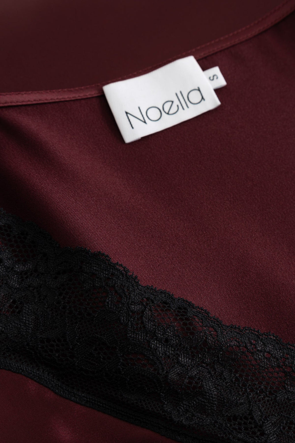 Laurentina Bluse Staubiges Mahagoni