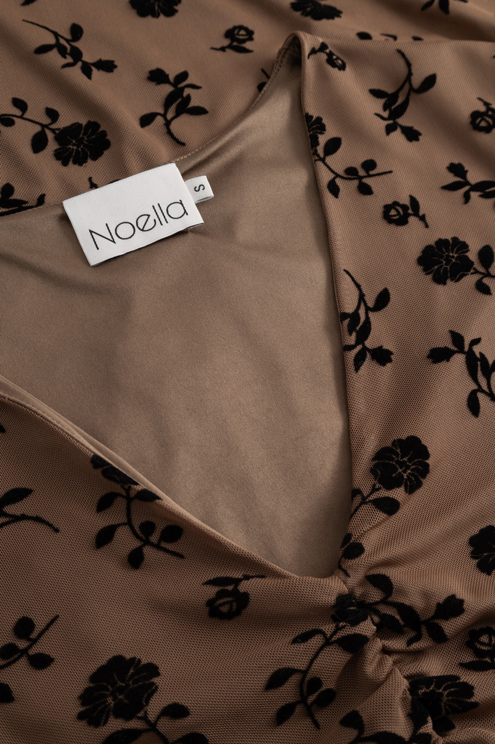 Kameyella Kleid Clarity Morel Print