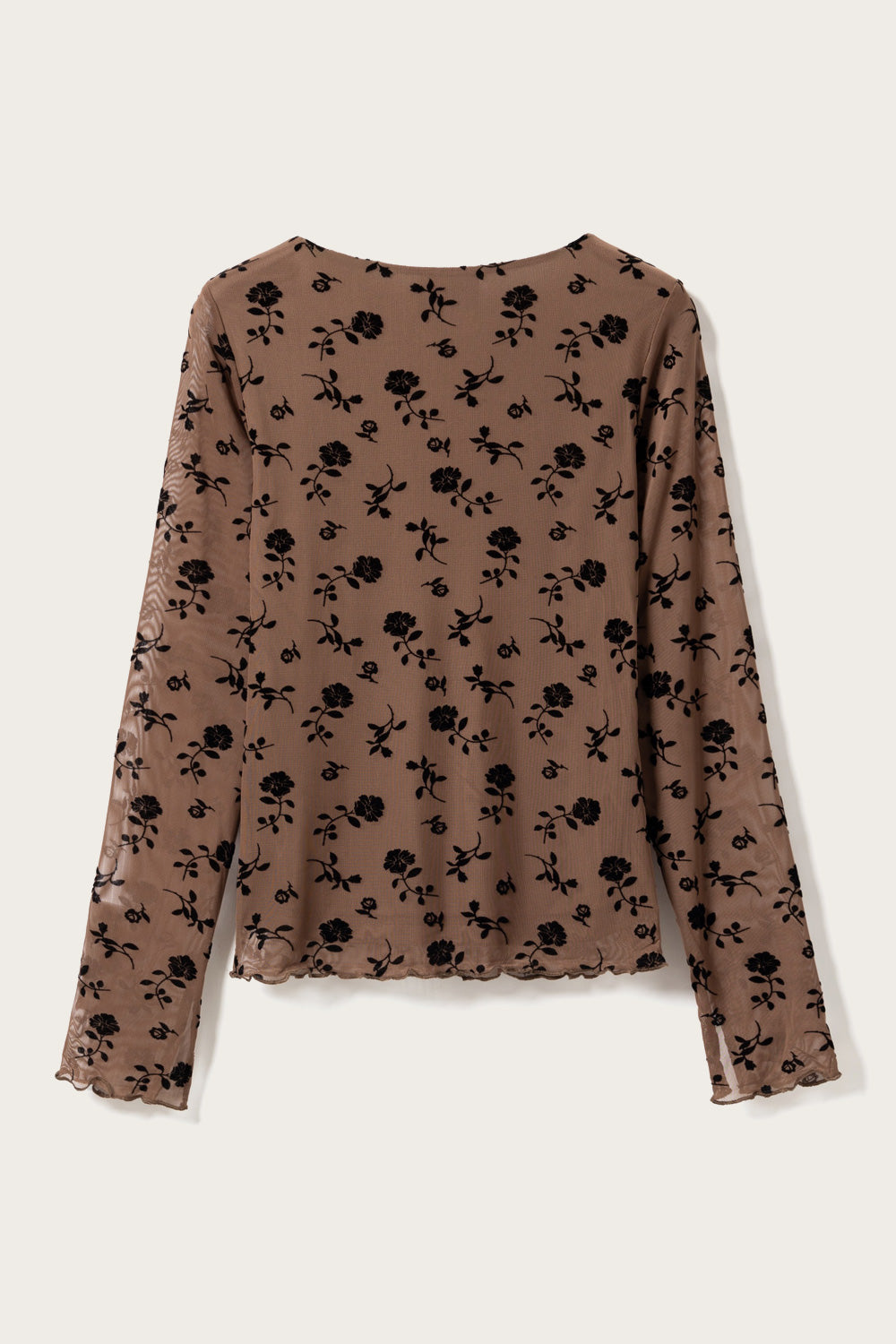 Lucille Top Clarity Morel-Print