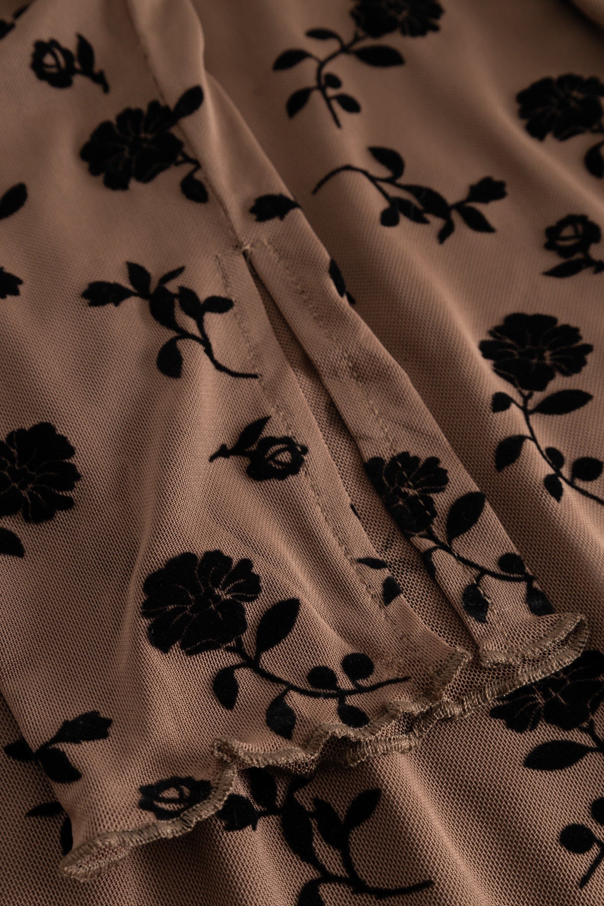 Lucille Top Clarity Morel-Print