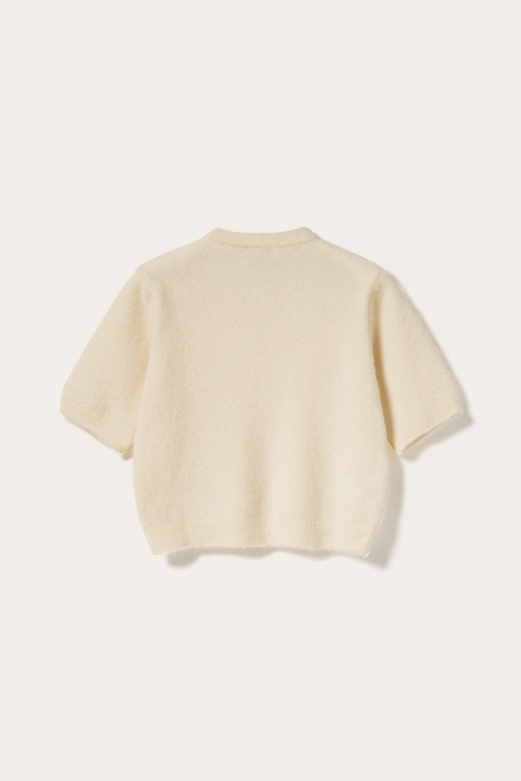Kae SS Strickjacke Oyster
