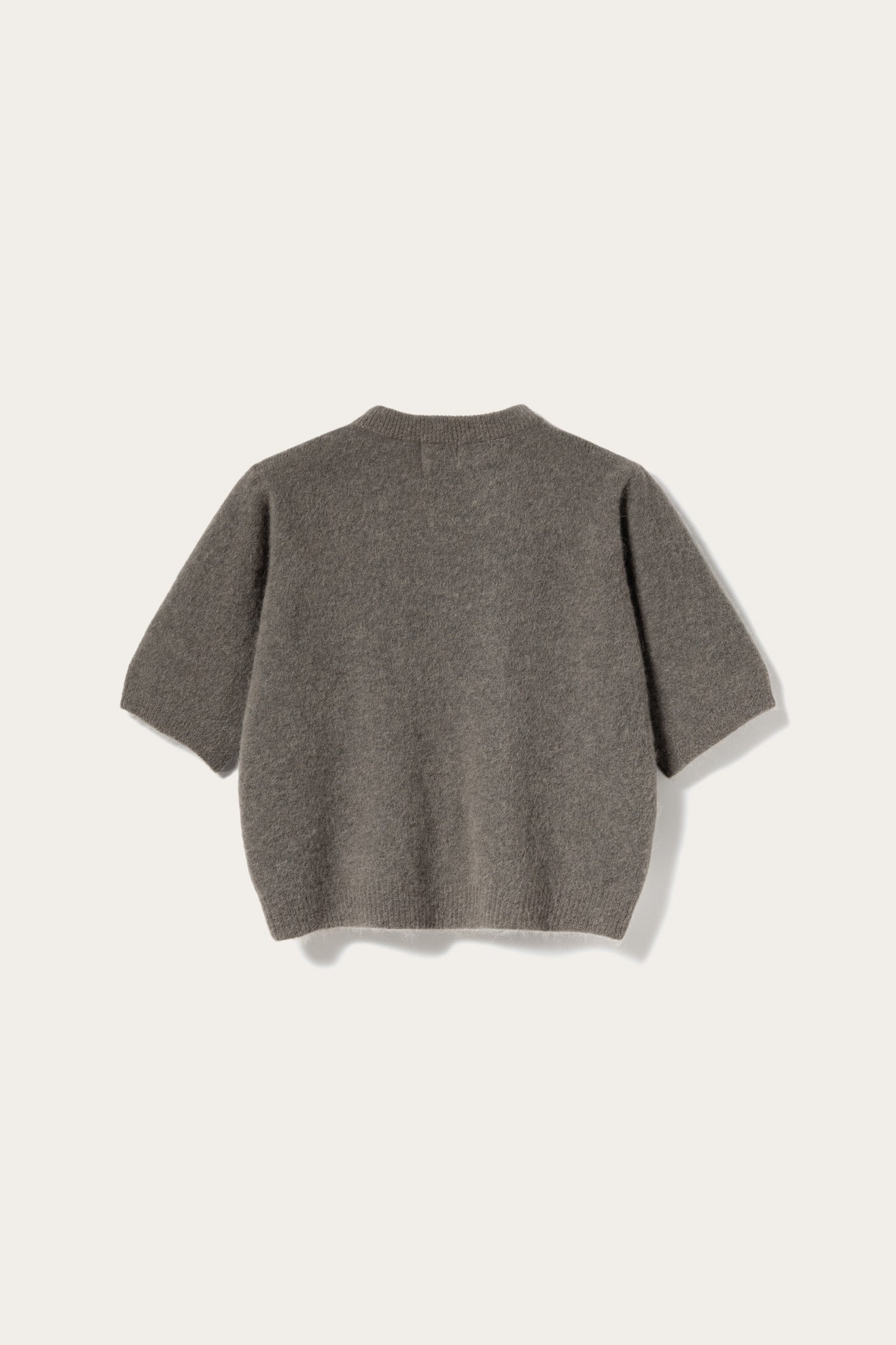 Kae SS Strickjacke Kaffee