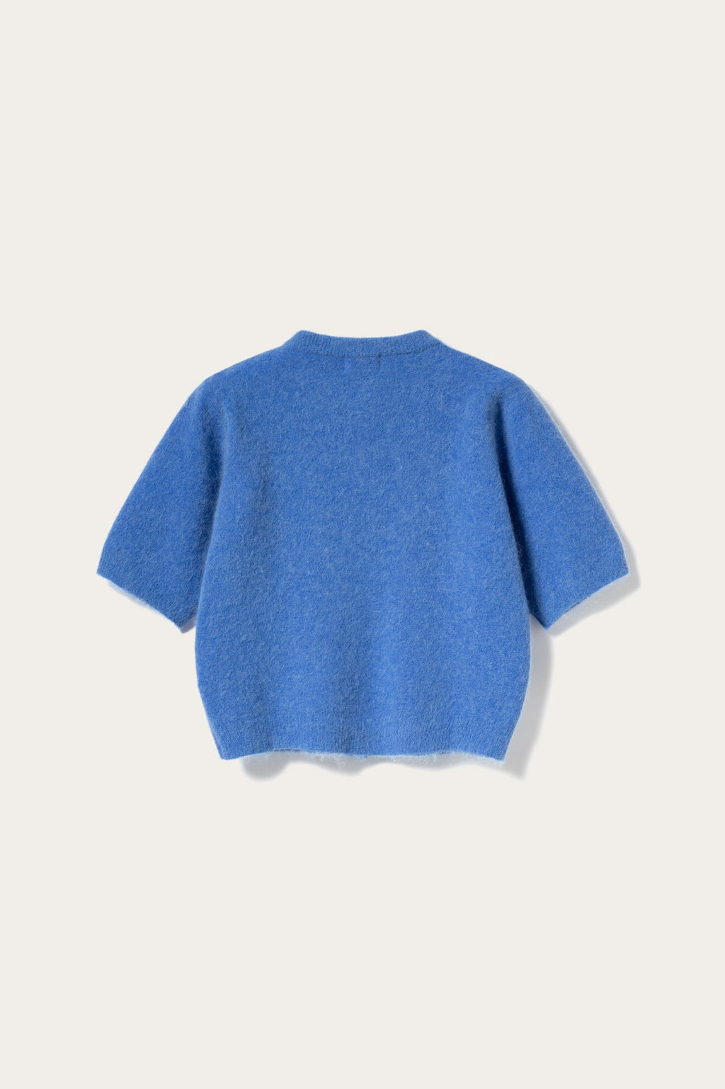 Kae SS Strickcardigan Taubenblau