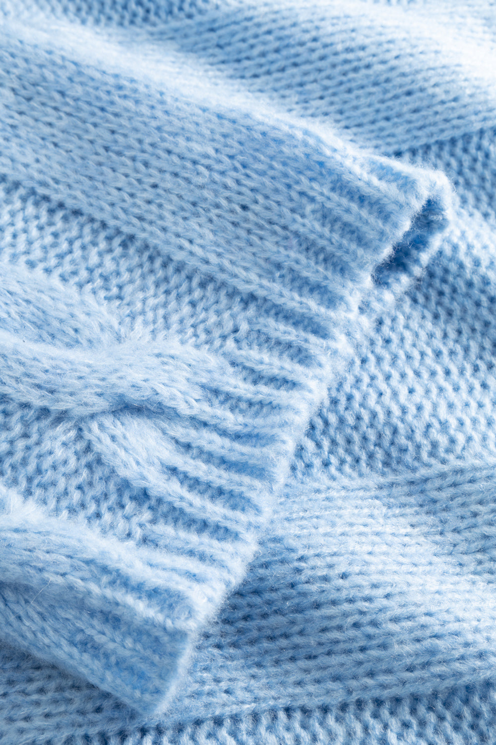 Lyza Strickjacke Hellblau