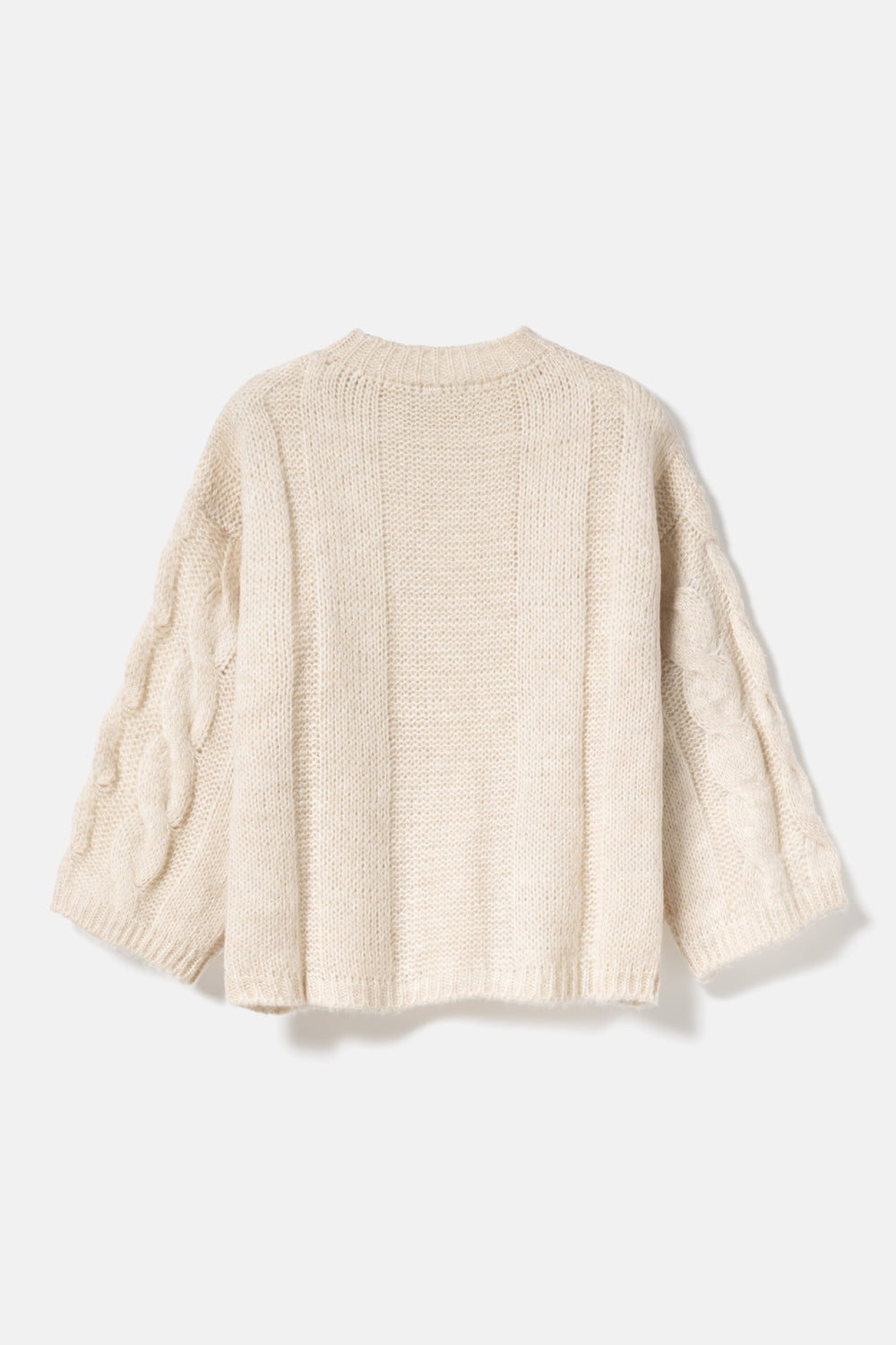 Lyza Strickpullover Elfenbein