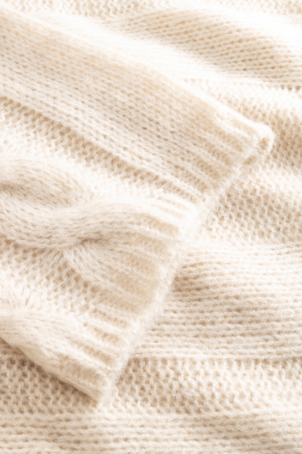 Lyza Strickpullover Elfenbein