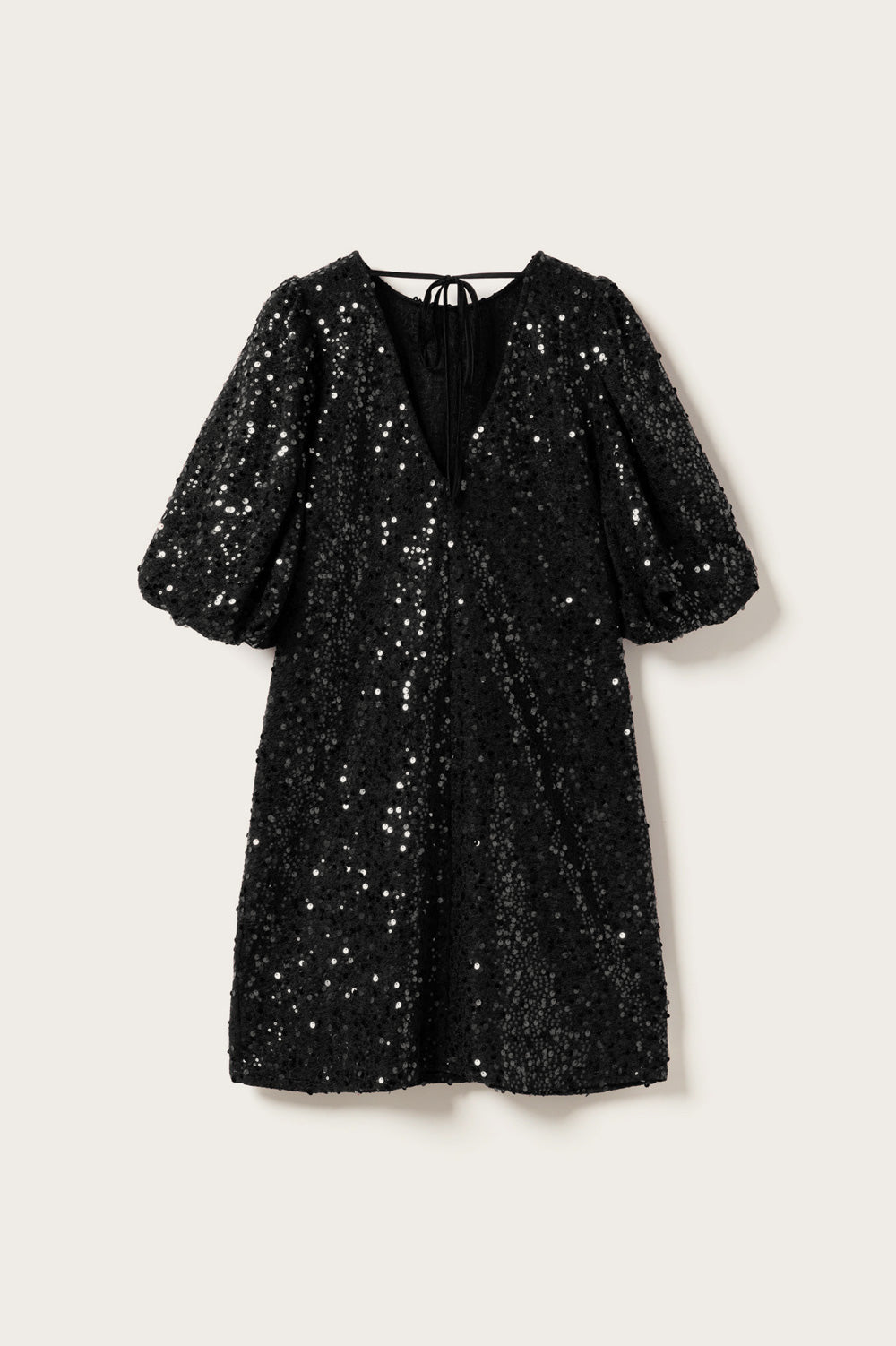 Pastis kurzes Kleid Schwarz