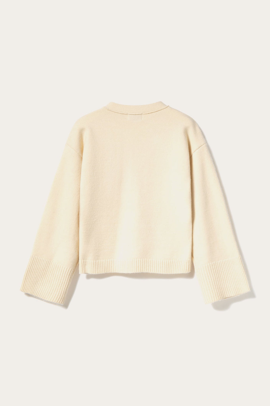 Lenyx Strick-Cardigan Ivory